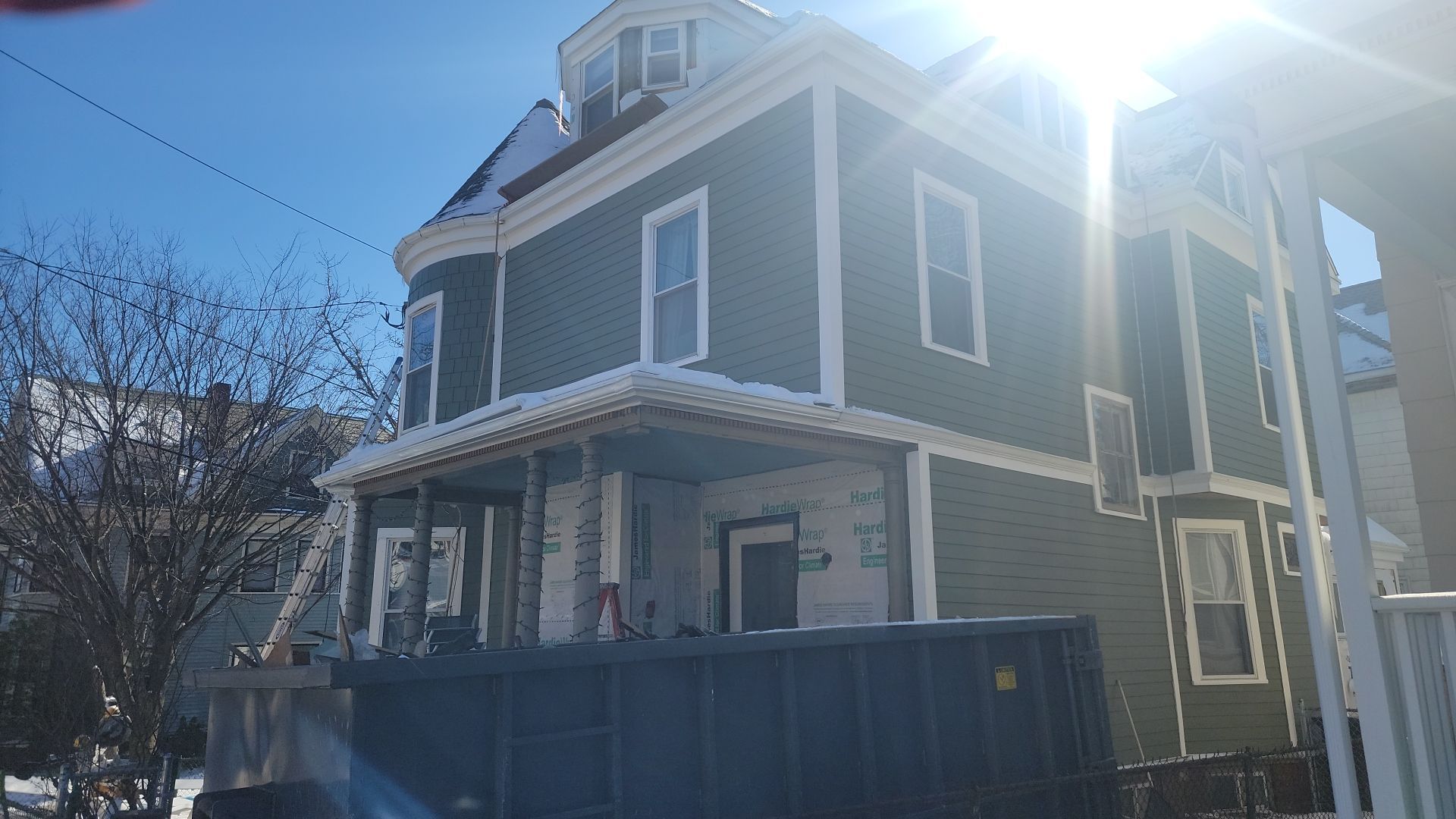 New Fibercement siding by UBrothers Construction