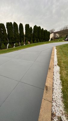 Twilight Driveway Project in Bridgeville