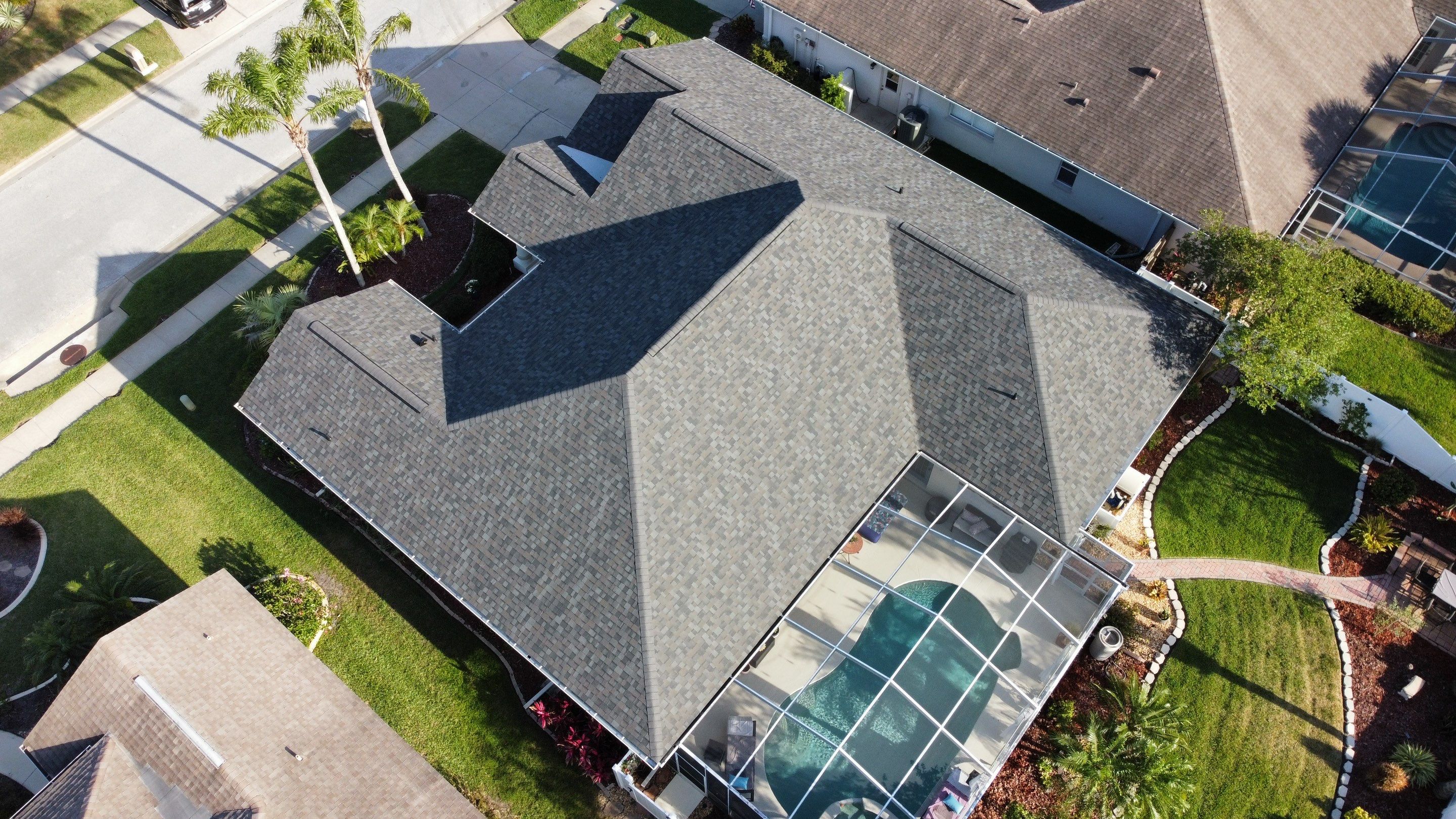 Roof replacement in Lutz, FL. by Steadfast Roofing 