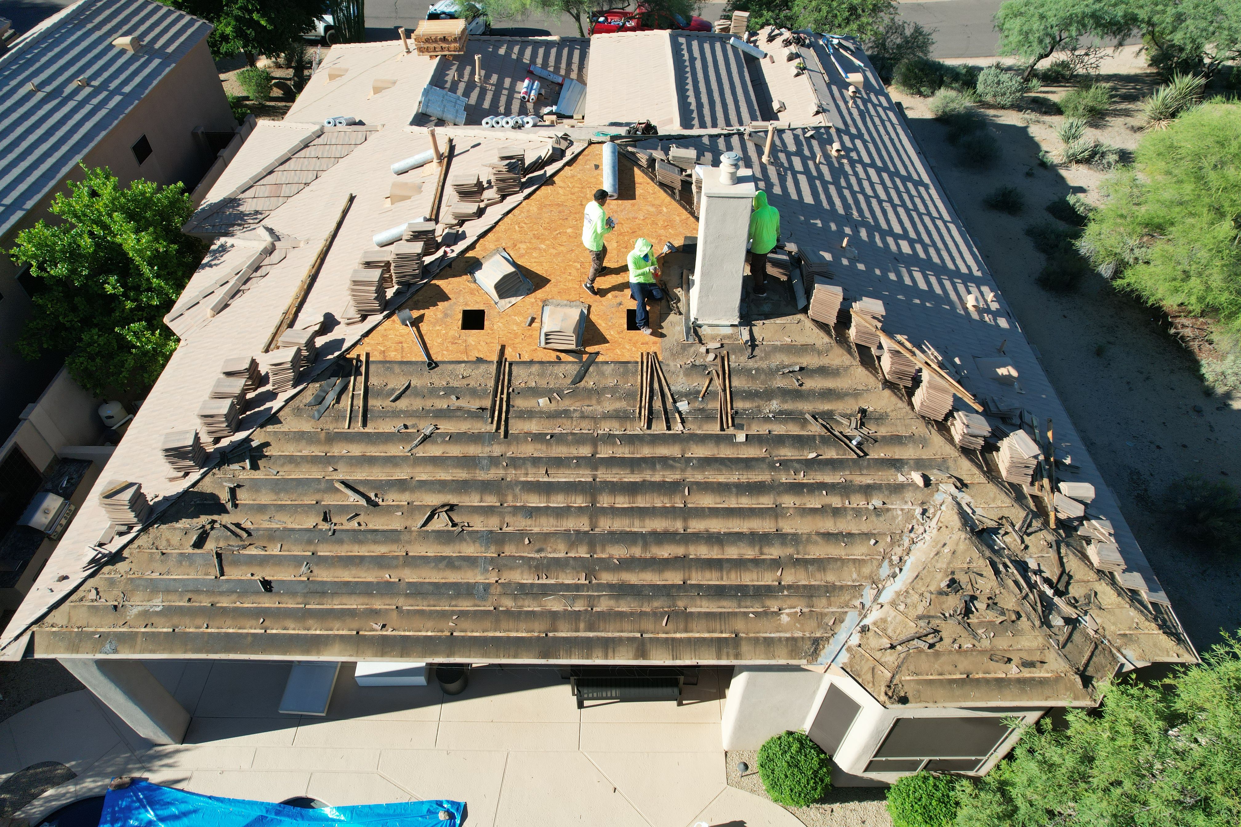 Project in Scottsdale, AZ by Showtime Roofing & Coatings LLC
