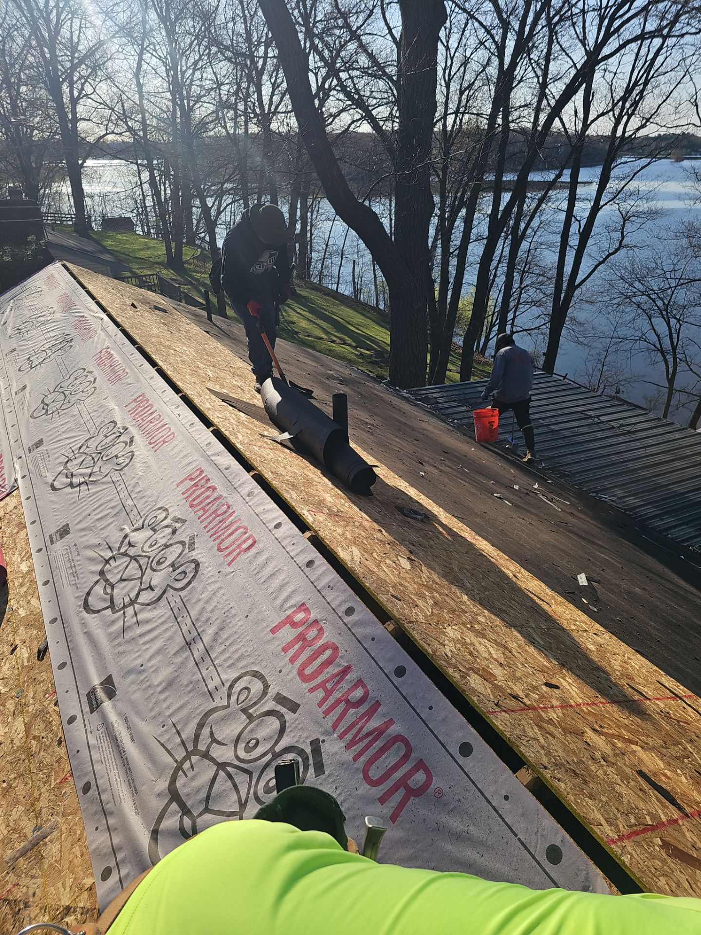 Project in Mora by CoMitted 365 Roofing & Exteriors 