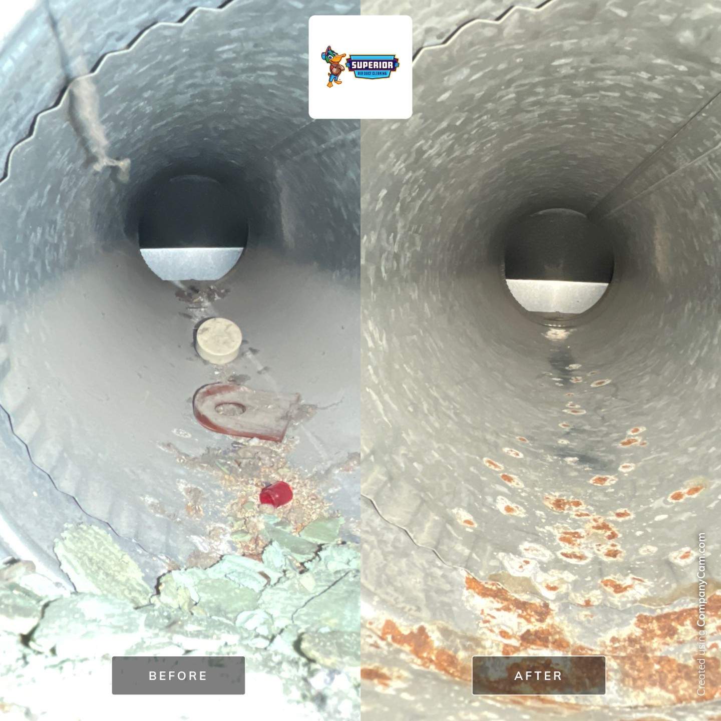 Air Duct Cleaning With a Vacuum Truck in Beaver Falls, PA by Superior Air Duct Cleaning