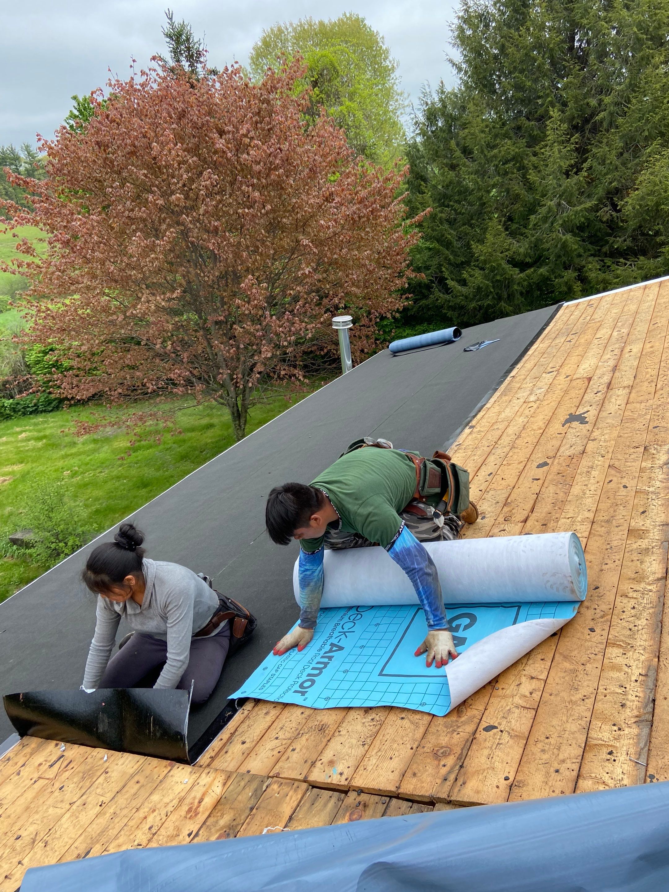 Residential Roofing Installation using GAF Timberline HDZ by Sensible Home Solutions