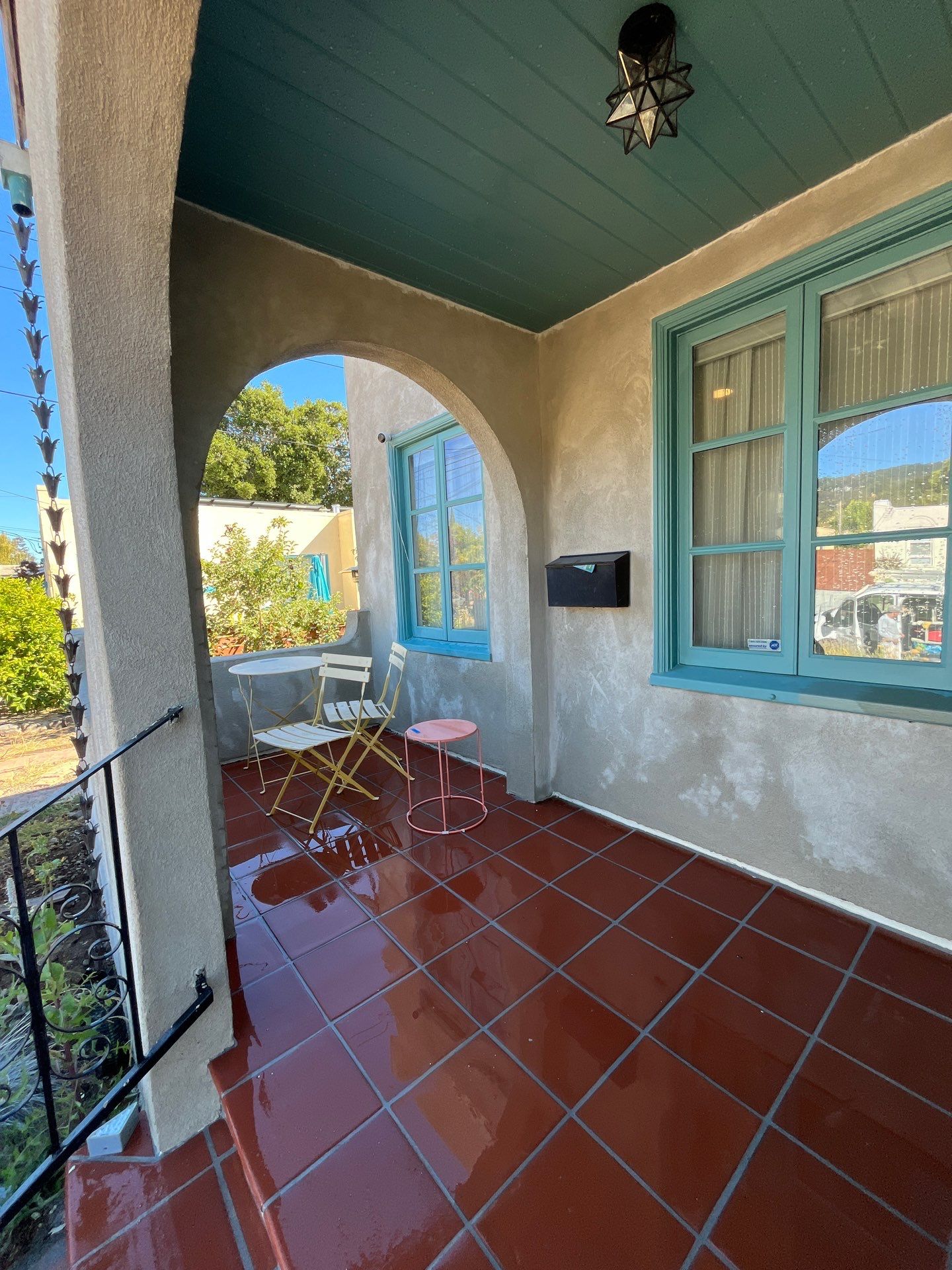 Exterior Transformation with Fresh Stucco and elastomeric system for waterproofing by Herrera’s Bay Area Painting inc.