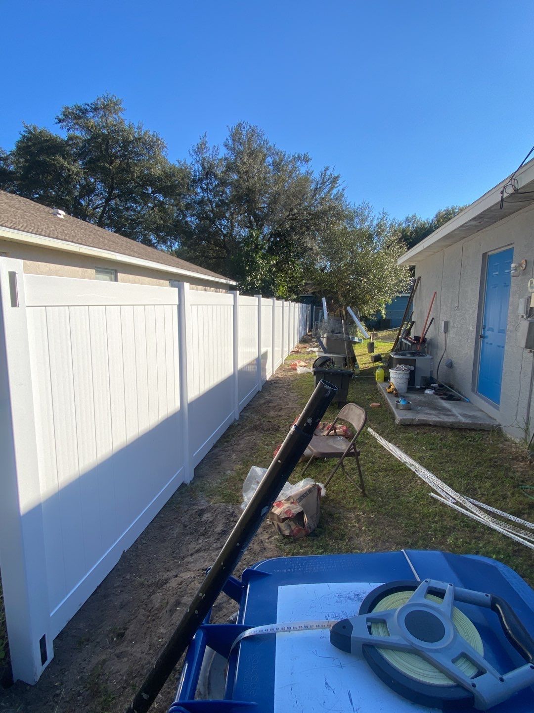 Bradenton, FL 6 ft. Tall White Vinyl Privacy Fence  by Asap fence and gates, LLC