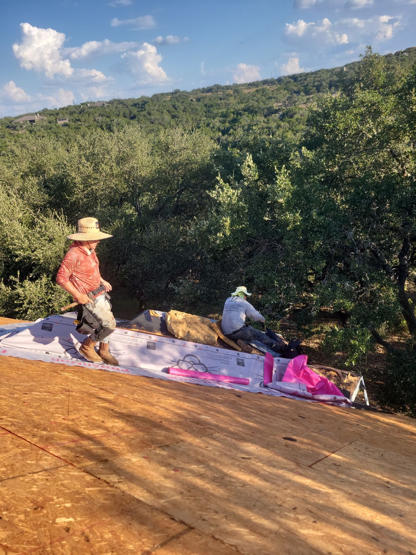 Architectural Shingle Roof Replacement for San Antonio Brick Home by Heaven Sent Roofing, LLC