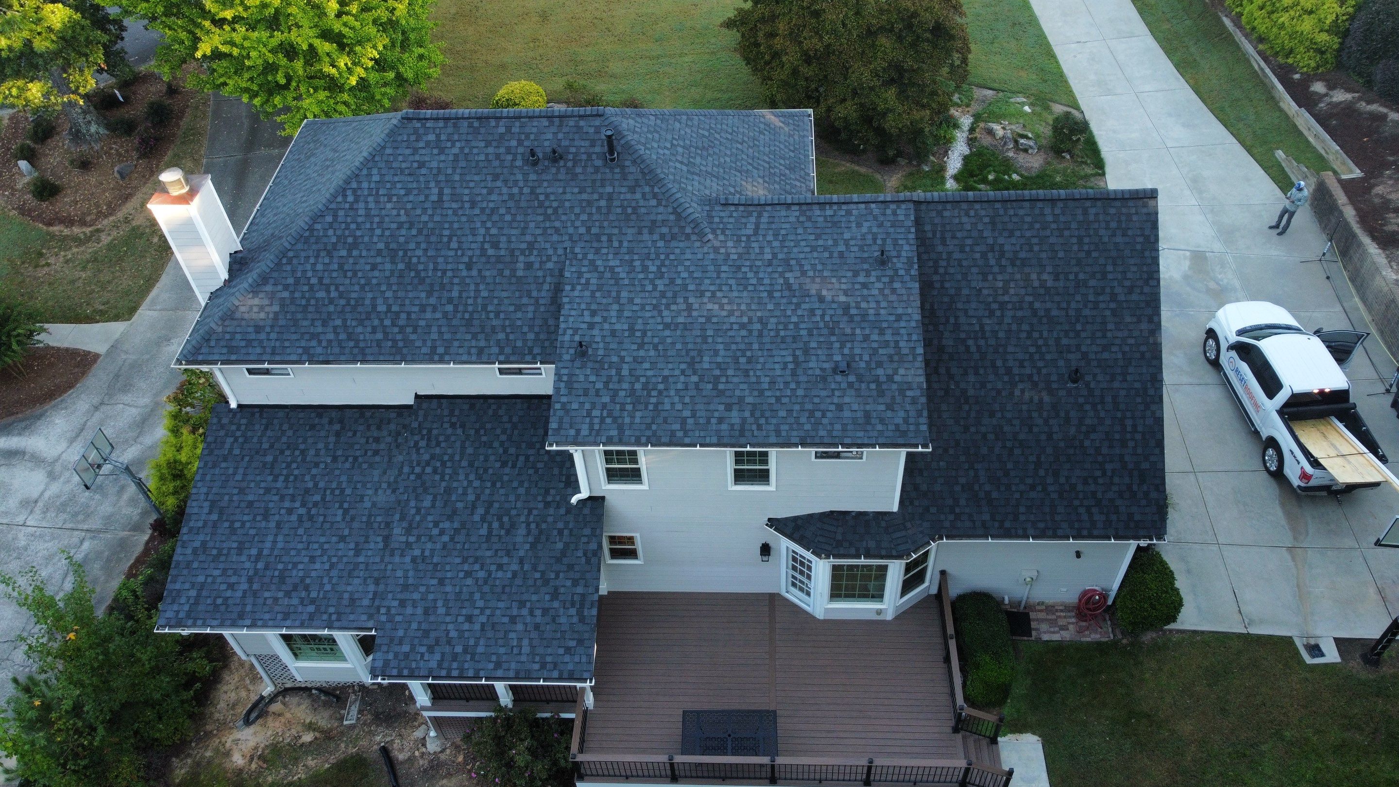 Marietta, GA Roof Replacement CertainTeed Landmark Pro Moire Black by Reset Roofing