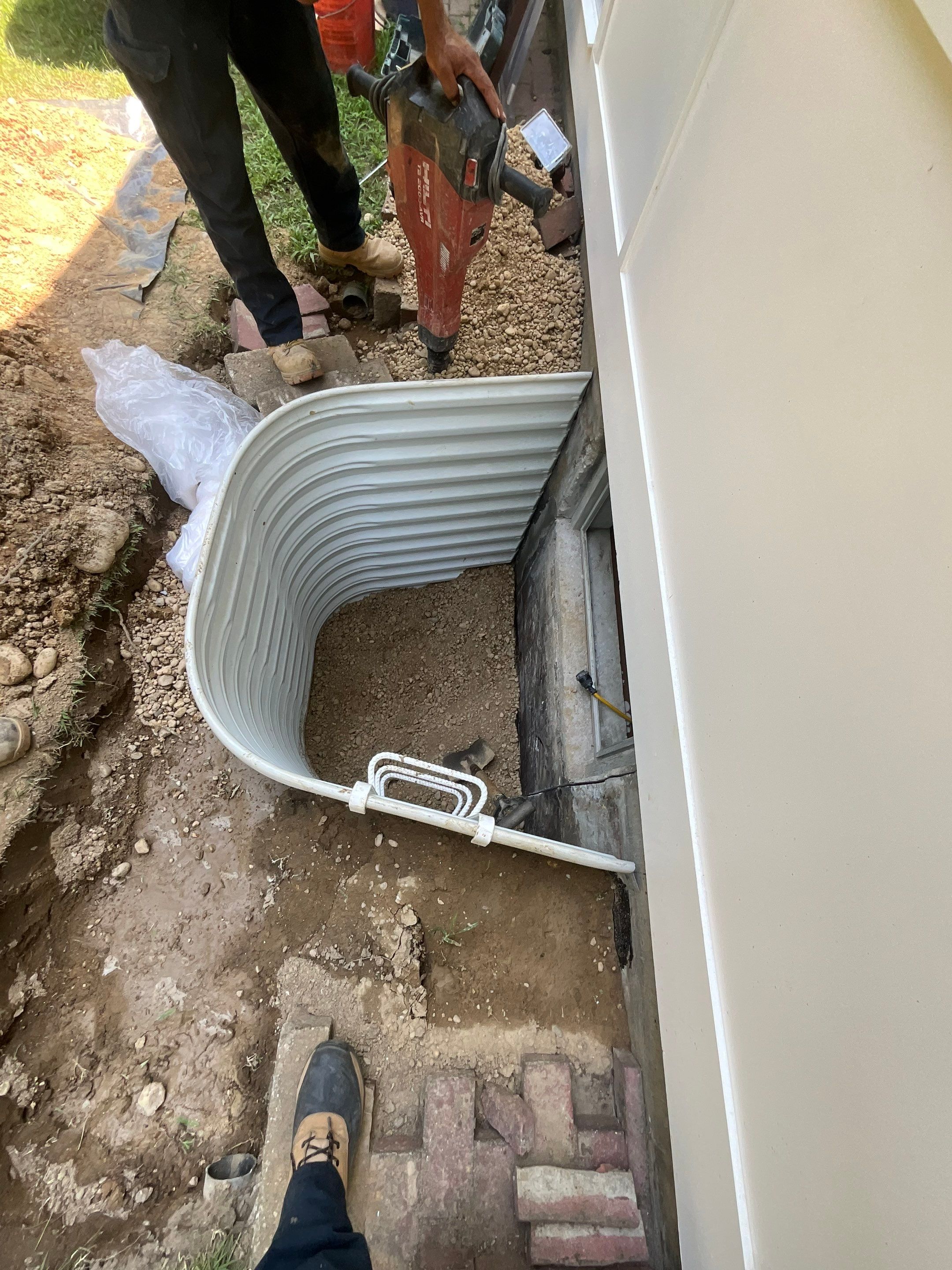 Farm Rd • St James, NY 11780 by A.M. Shield Waterproofing, Corp.