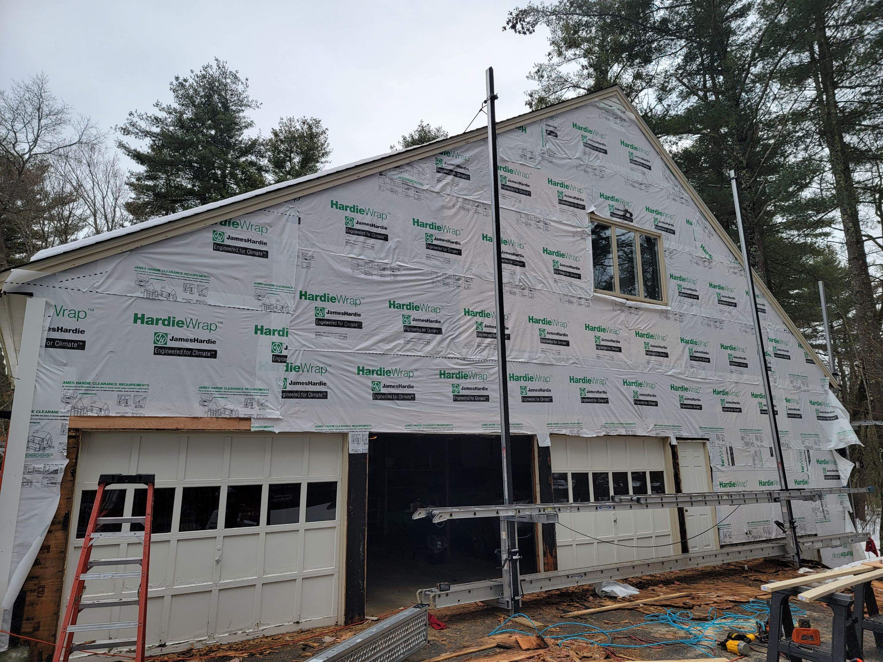 Siding Installation using James Hardie by UBrothers Construction