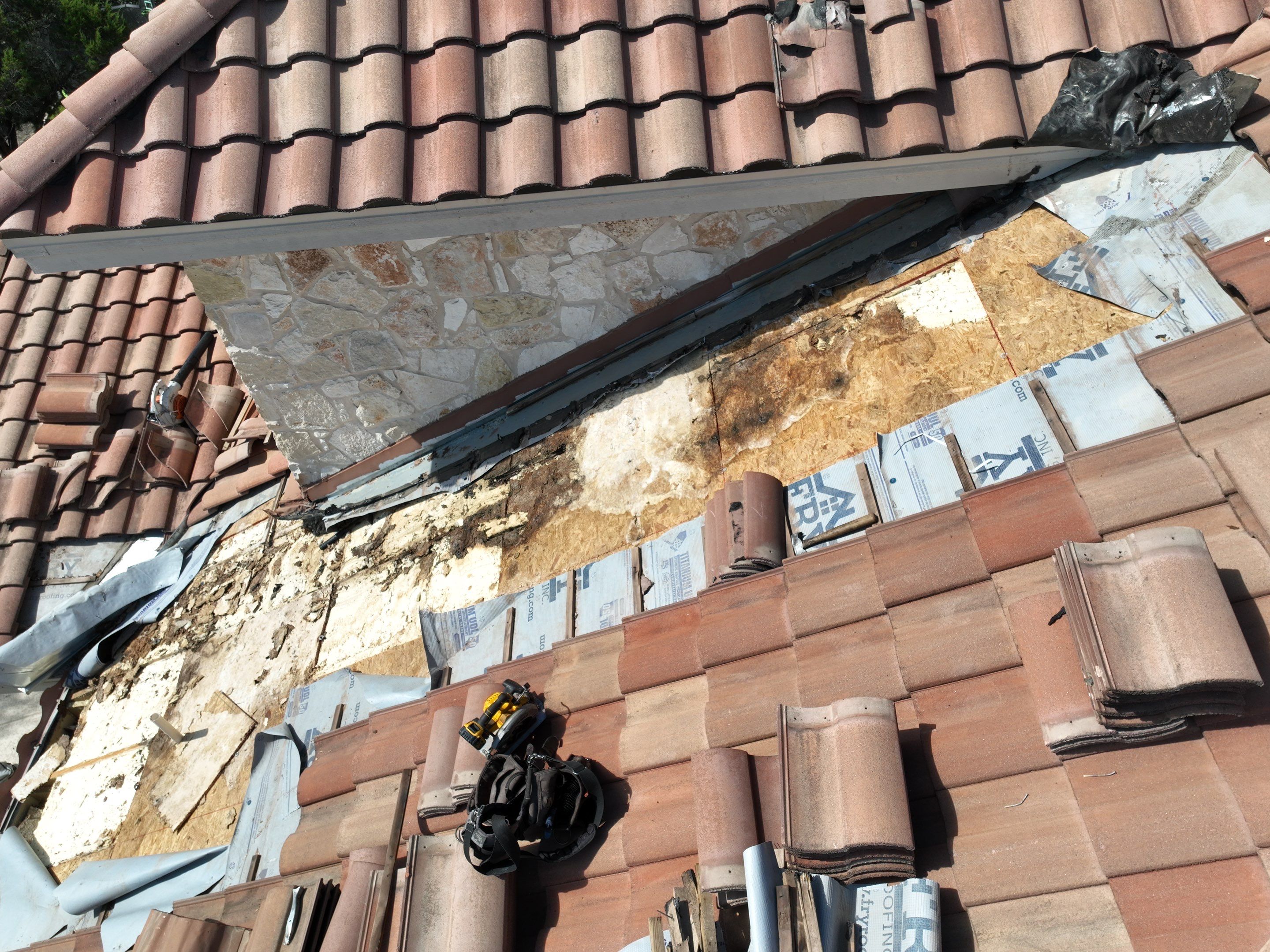 Tile Roof Repair  using Concrete S Tile by Premier Roofing and Contracting