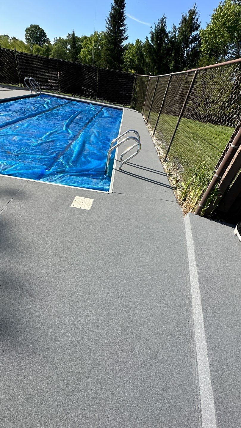 Pool Deck + Steps + Porch Project in JEANNETTE by Floors in a Day, Inc