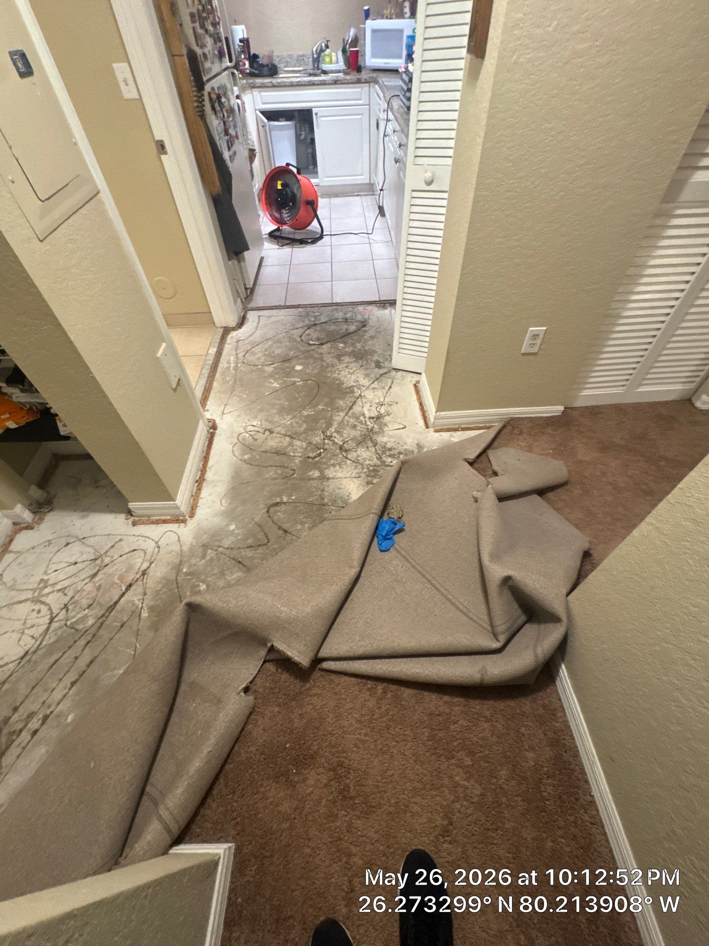 Water Damage Restoration and Structural Drying in Coral Springs by SuperClean