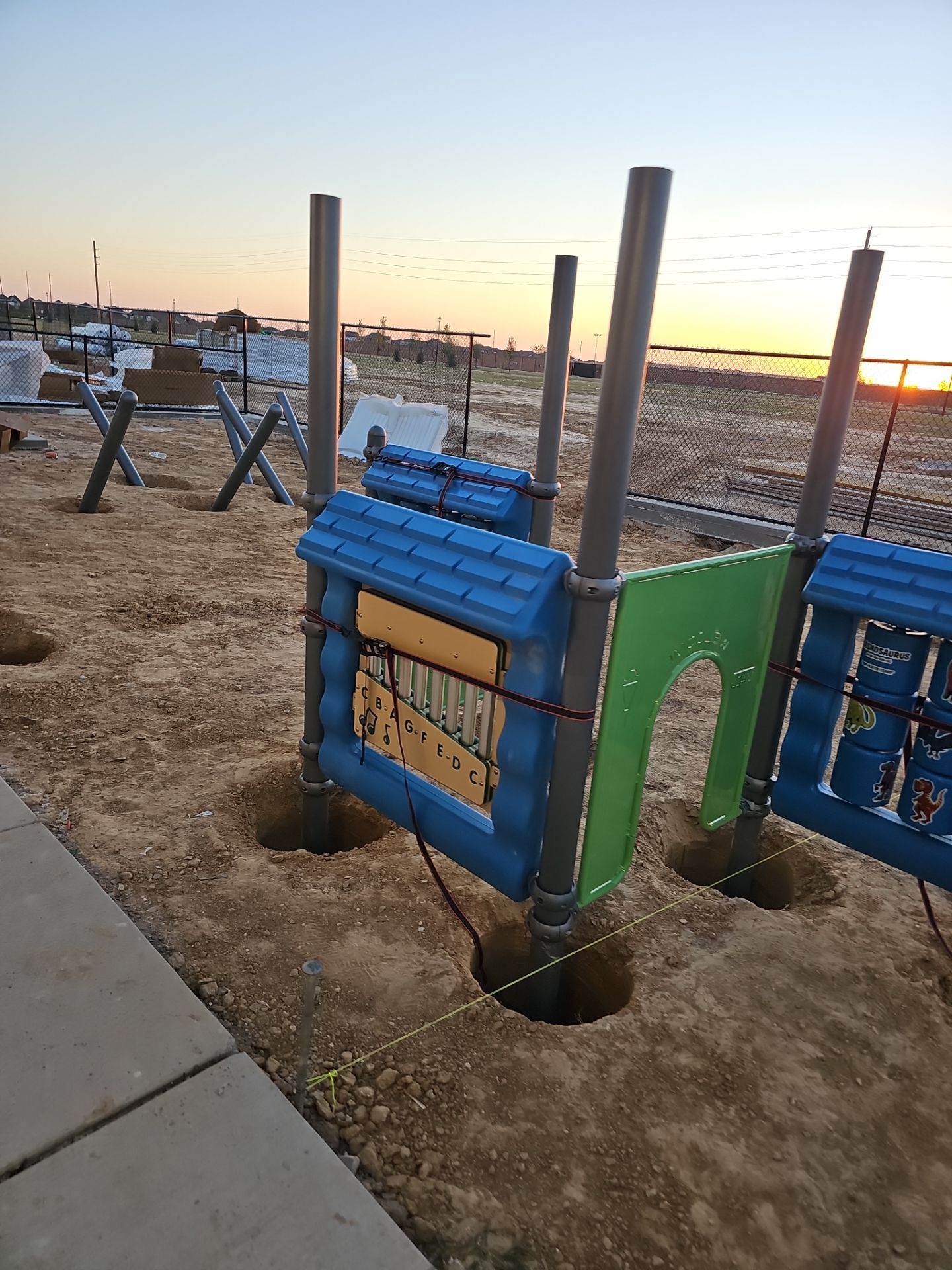 Everbook Sunterra Playground Equipment & Turf Install by Southwest Greens Midwest
