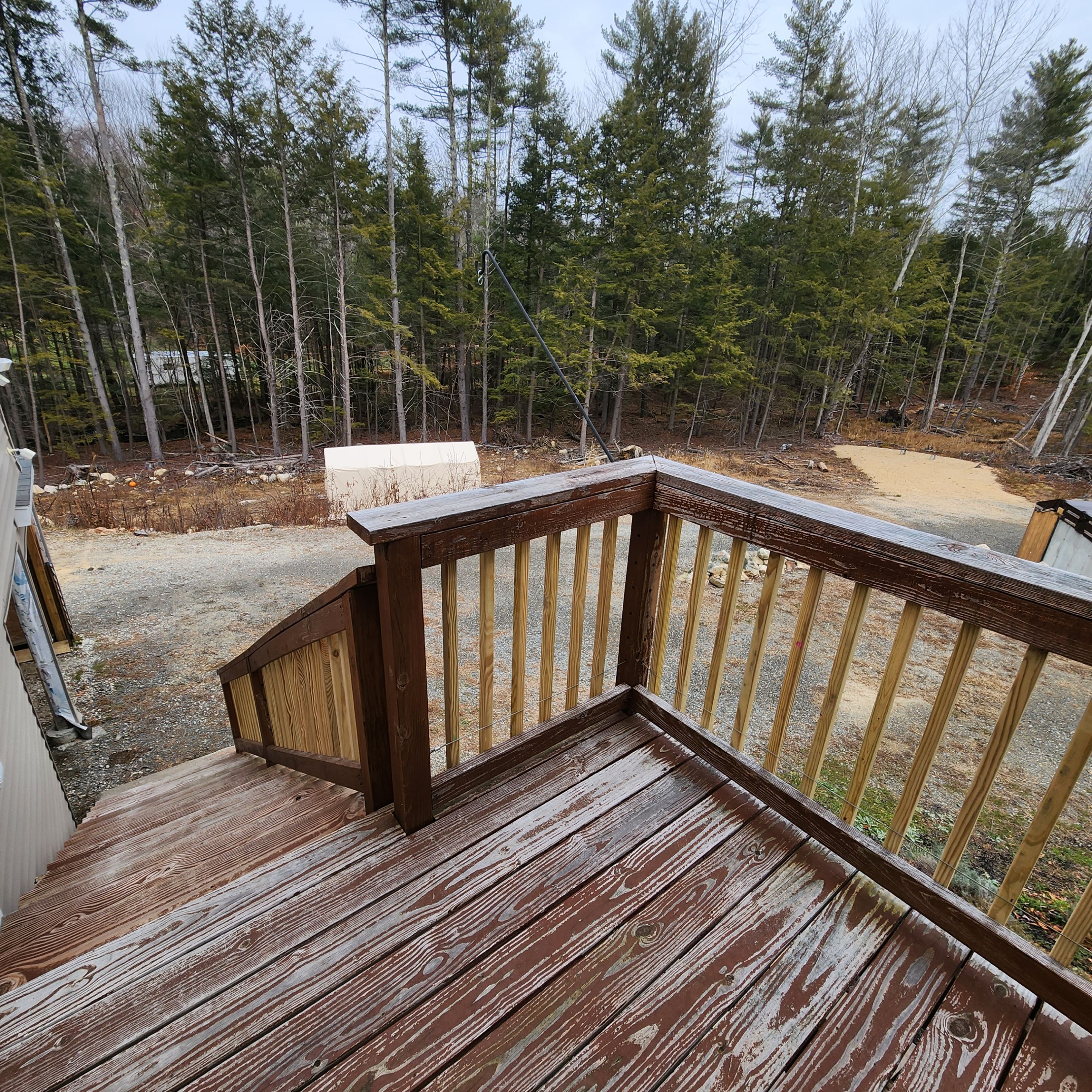 Deck Repair using PT balusters by Freedom Handyman Services