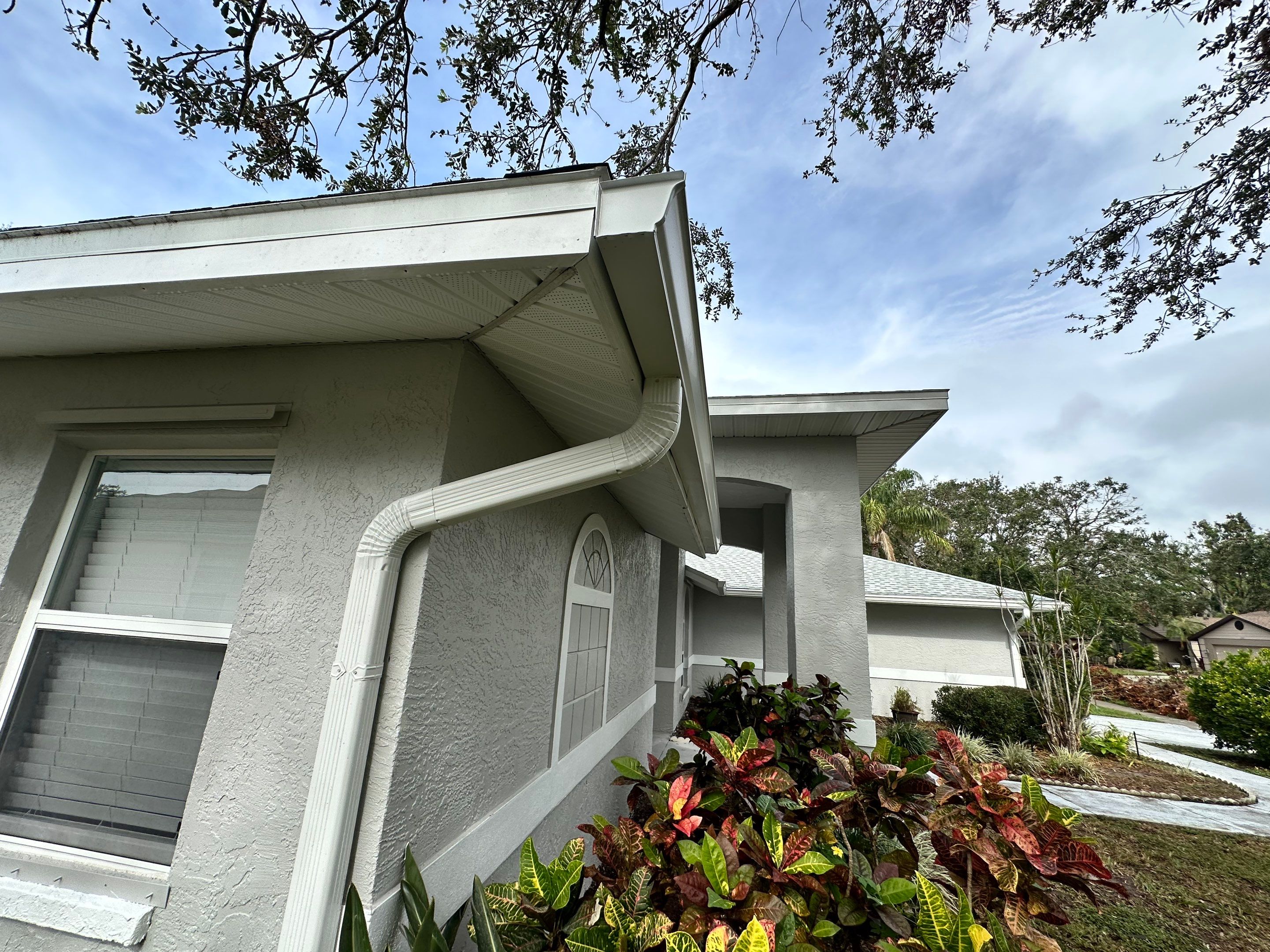 Install Vinyl Soffit in Sarasota FL by Gutter Professors