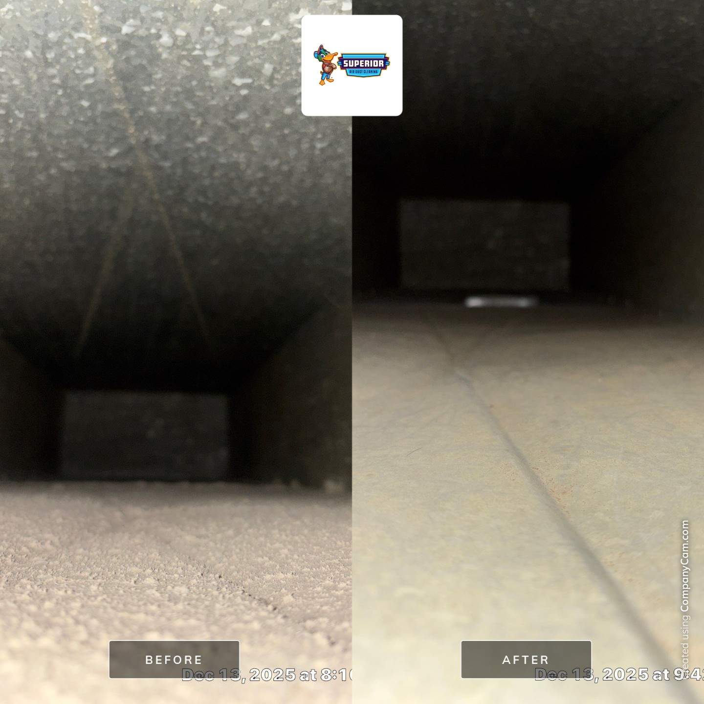 Air Duct Cleaning With a Vacuum Truck in Ellwood City, PA by Superior Air Duct Cleaning