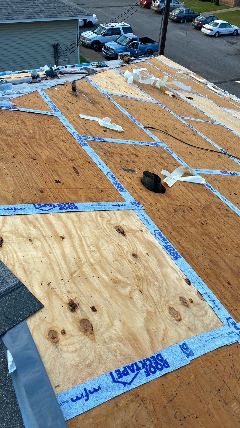 Residential Roofing Repair using Roof Replacement by American Roofing & Construction LLC