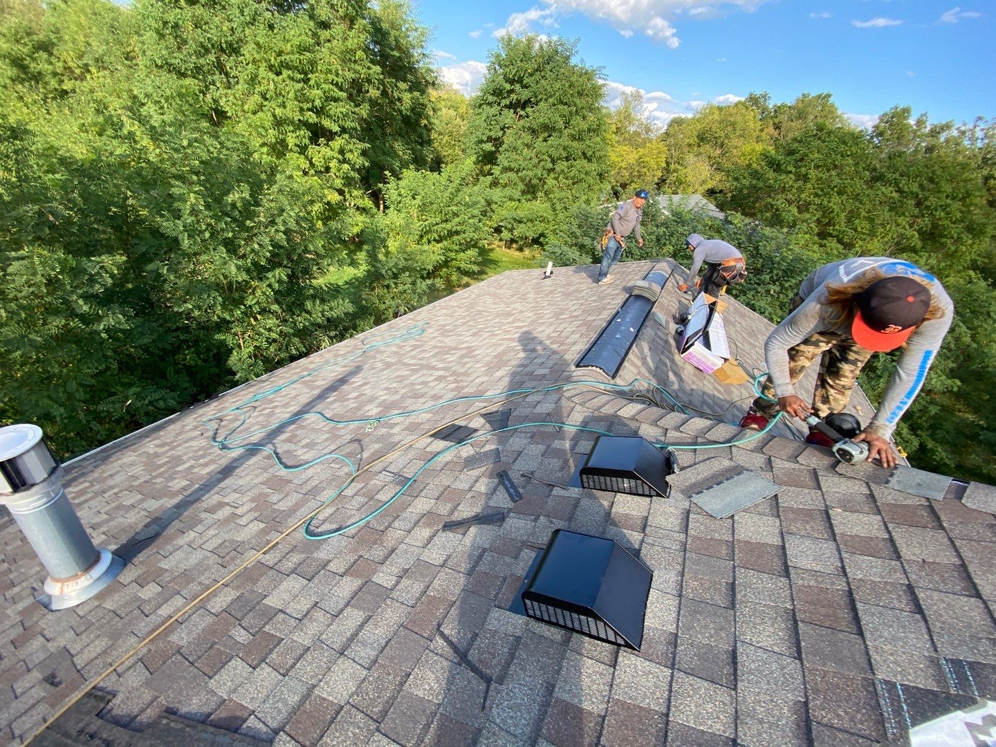 Roof Replacement using CertainTeed Landmark by 180 Contractors