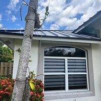 24ga 1.5" Mechanical Seam Dark Bronze   by Total Roofing System The Metal Roof Experts