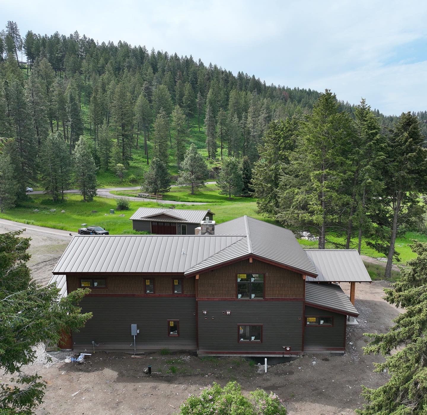 Glacier Steel - Weathered Copper (16") by Montana Roofing Solutions