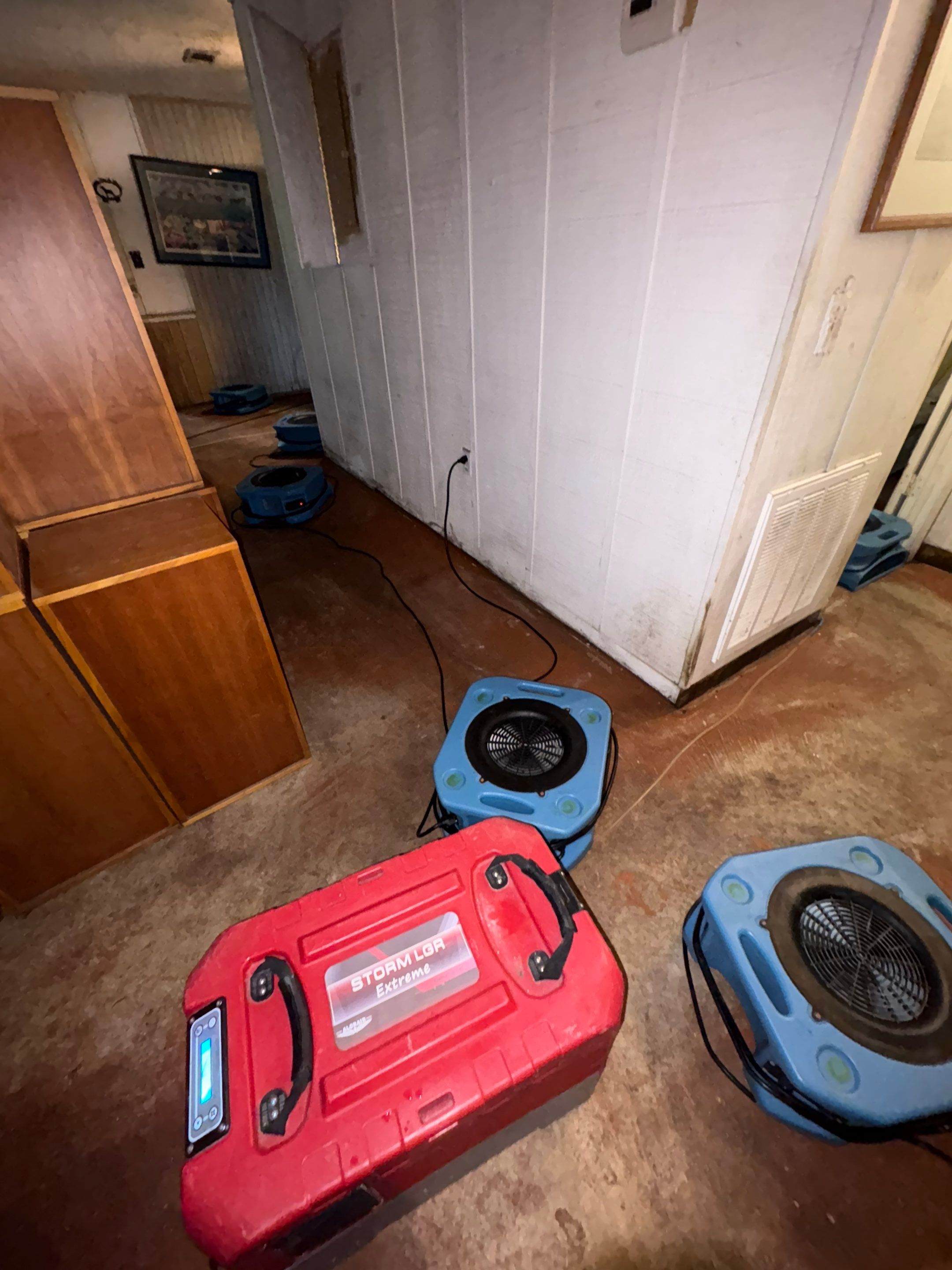 water damage by SuperClean