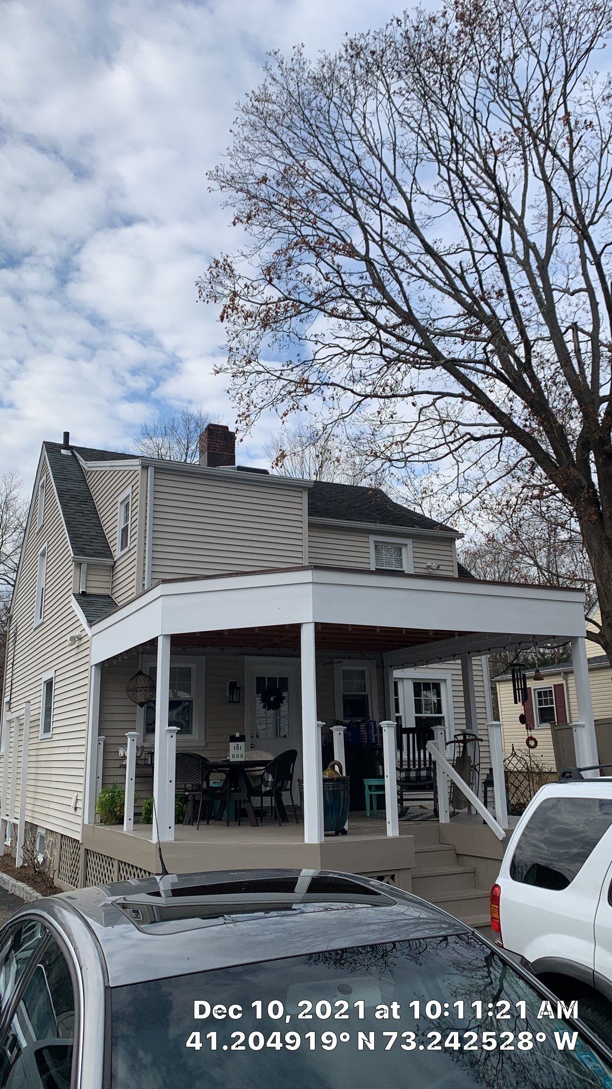Gutter Installation using White gutters by A Plus Exterior