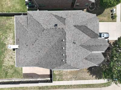 Residential Roofing Installation using Malarkey Vista Natural Wood