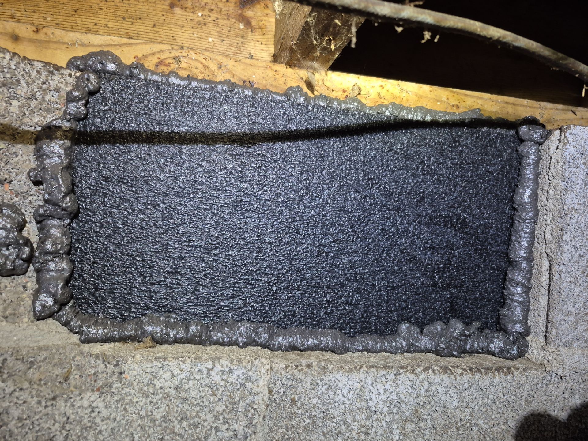 Project in Norfolk by Patriot Crawl Space Repairs