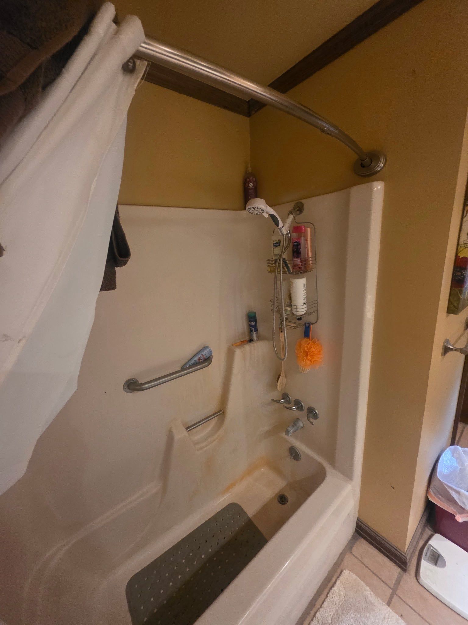 Tub to walk in shower in Fredericksburg by Lane Lauritsen - The Hill Country, Texas