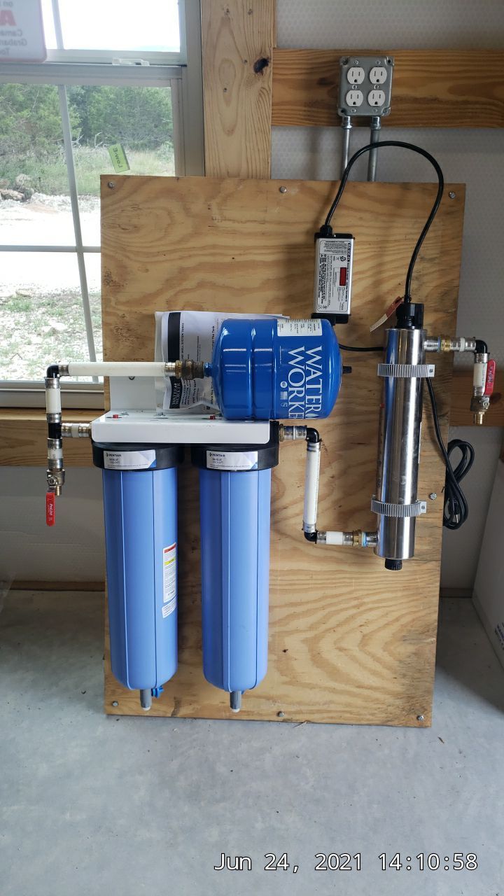 Rainwater Harvesting Full Potable System New Braunfels by Hill Country Rain Water