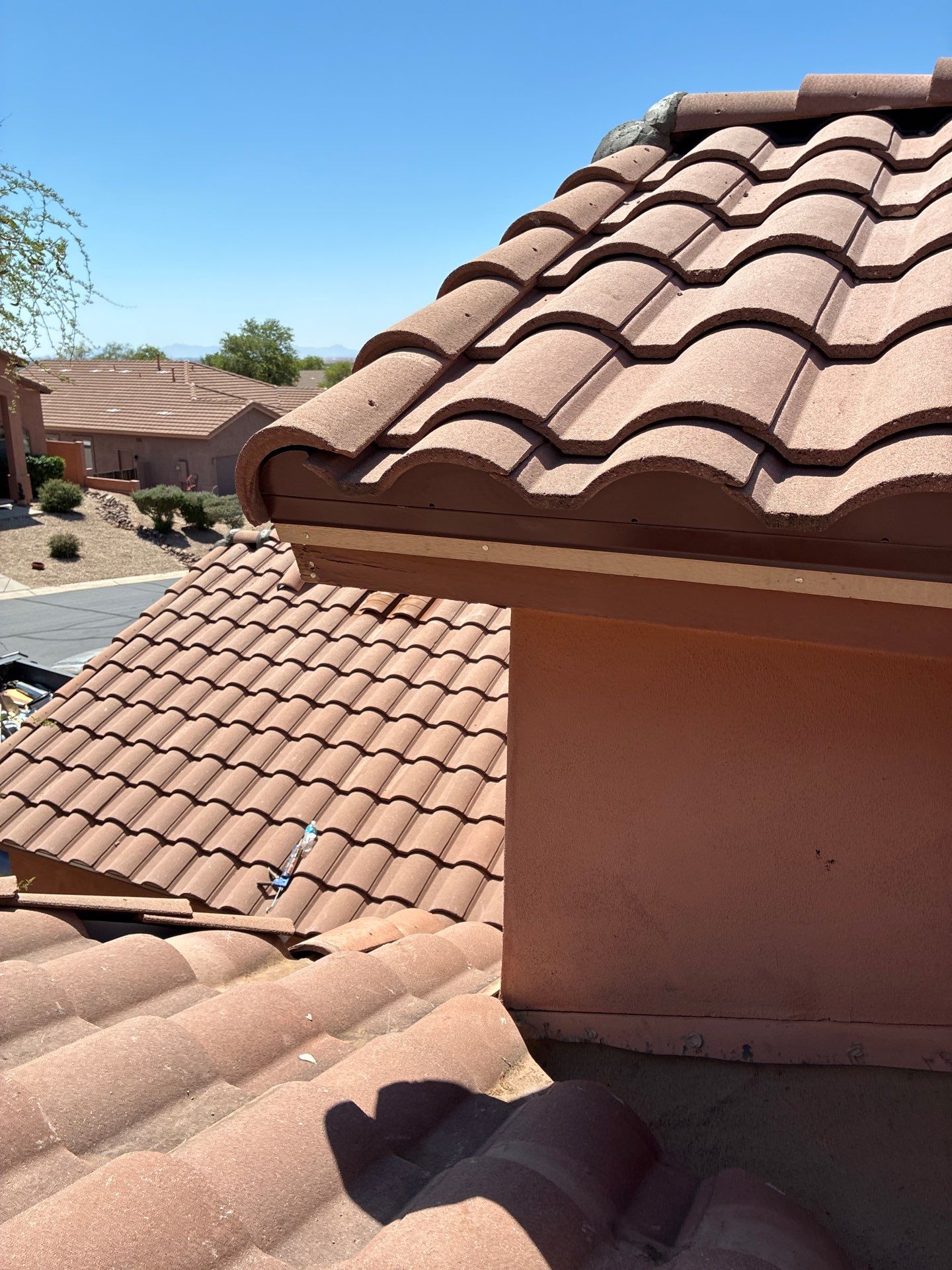 Tile Reset using Concrete Tiles in Gold Canyon by Weather-Tite Roofing