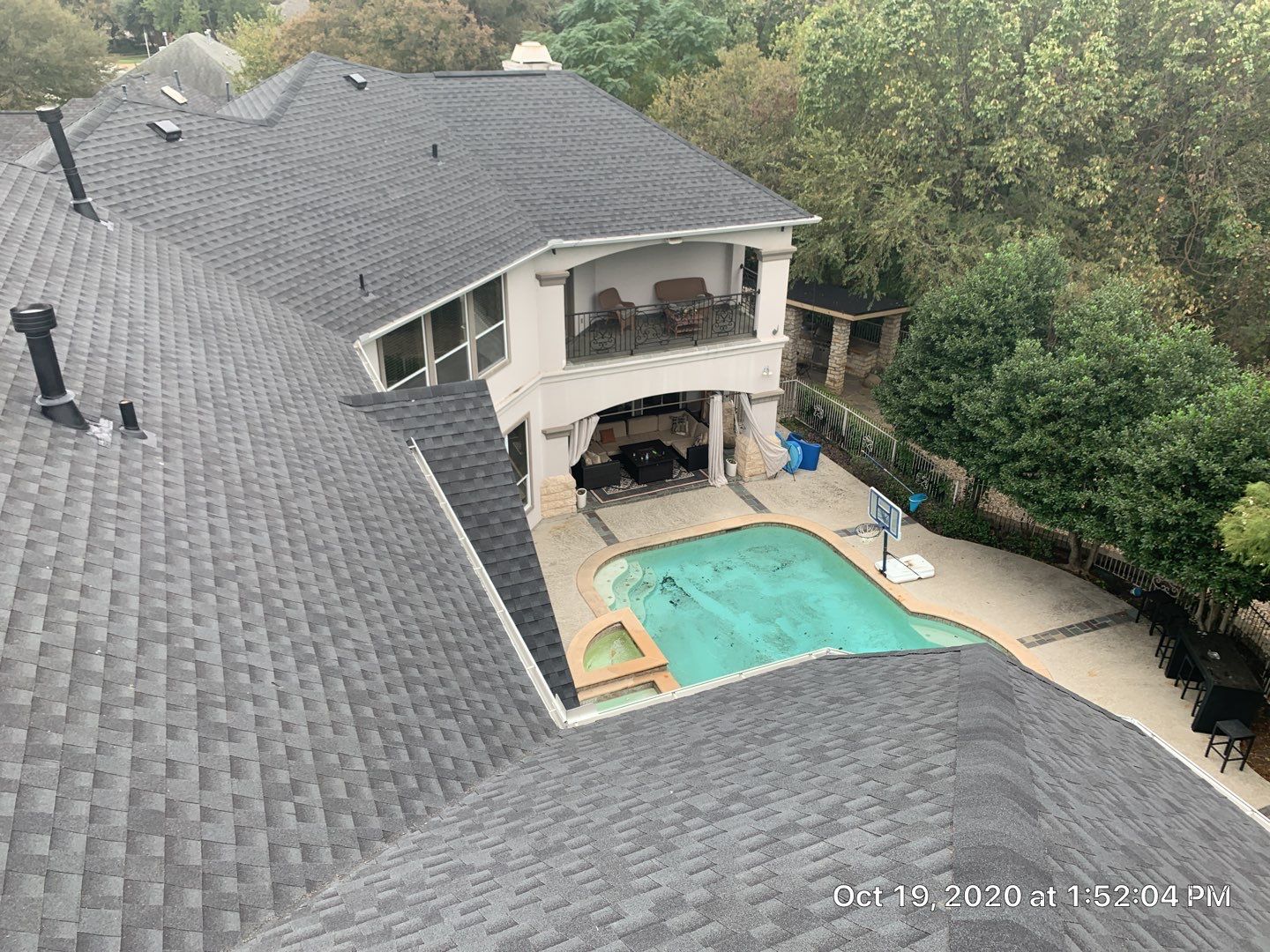 Large Custom Estate Roof Replacement in Arlington by First United Roofing & Construction