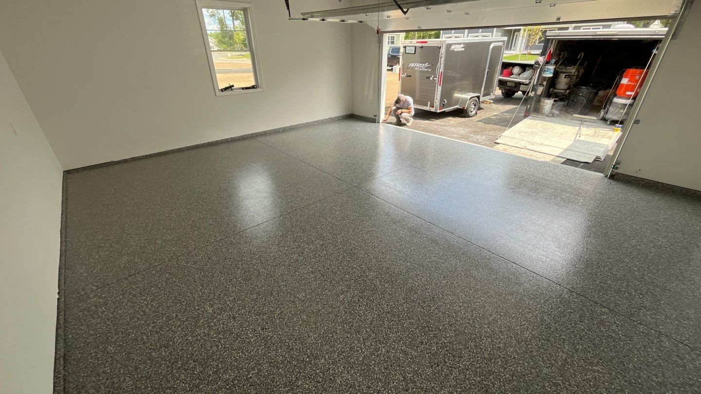 Garage in Nashua, NH 03064 by Symphony Concrete Coatings