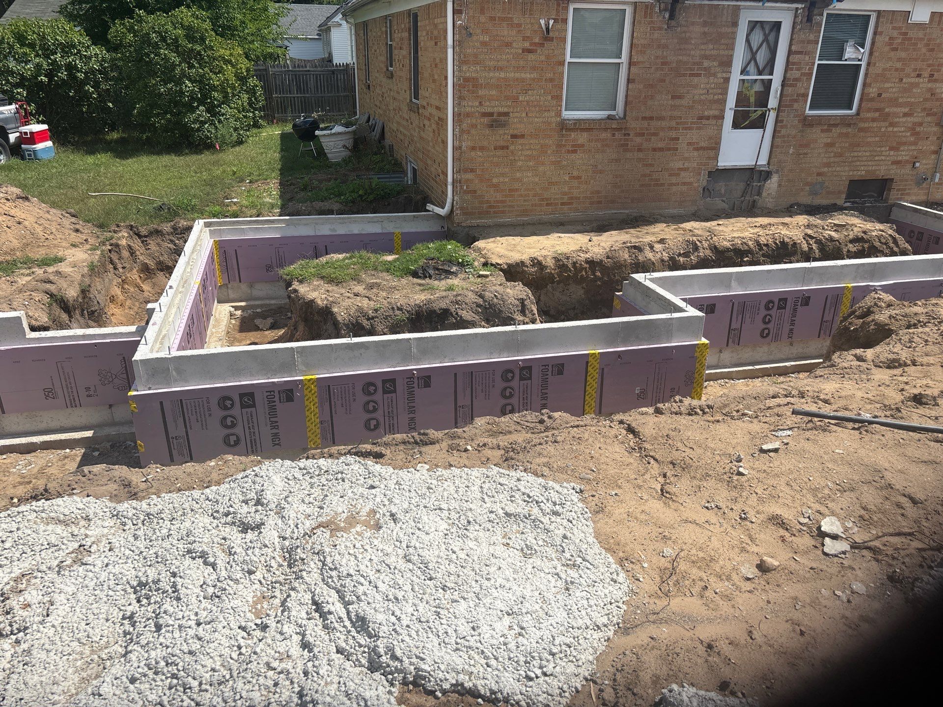 Garage & Addition (In Progress) by Avalon Roofing and Exteriors