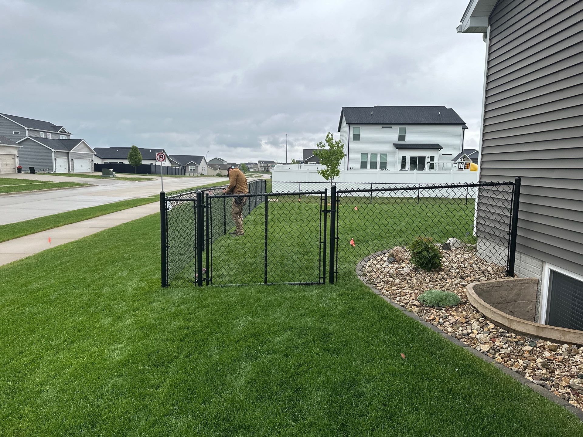 Project in Cedar Falls by Perfect Picket Fence and Stain