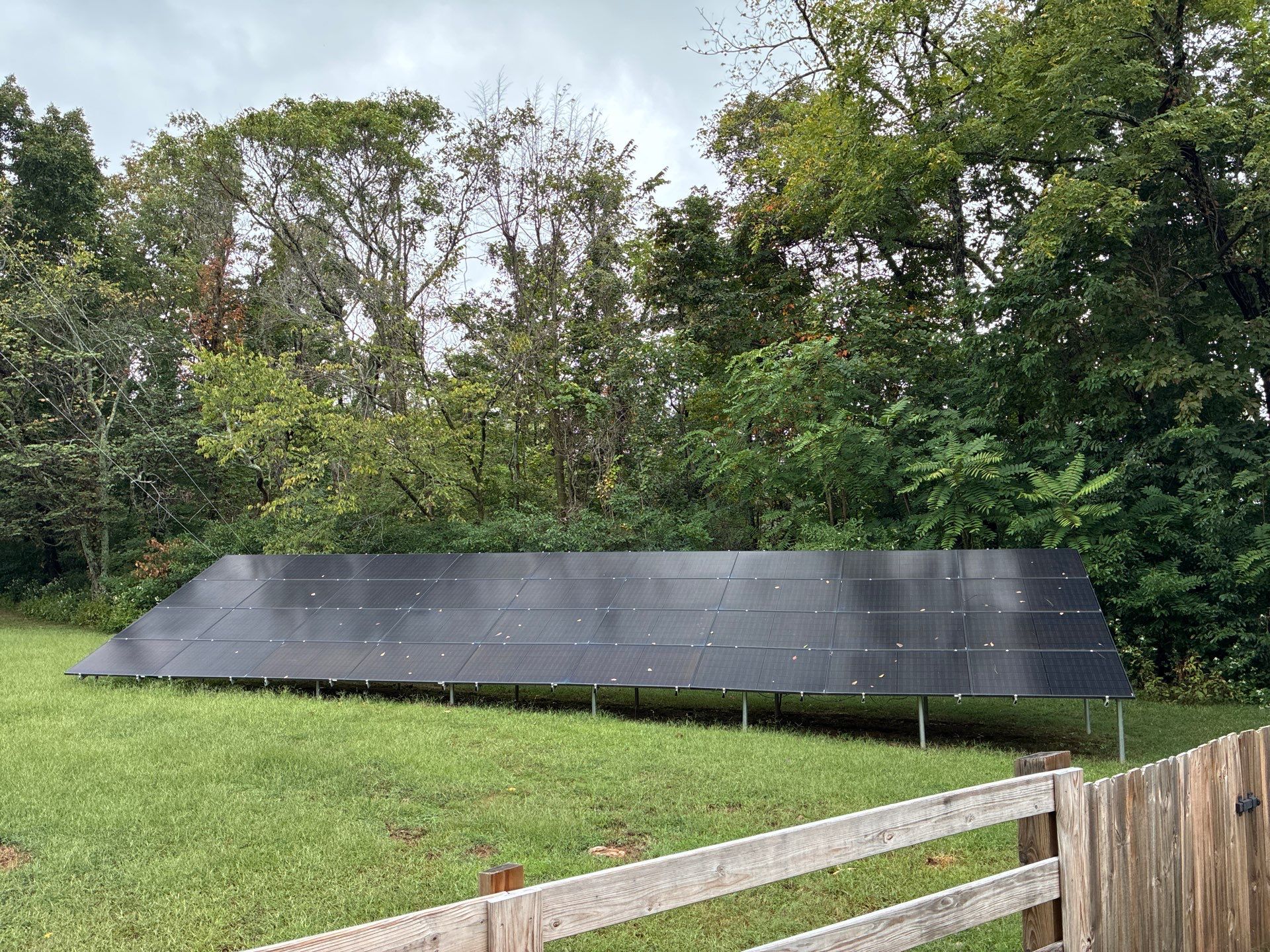 Project in Petersburg by Green Wave Solar 