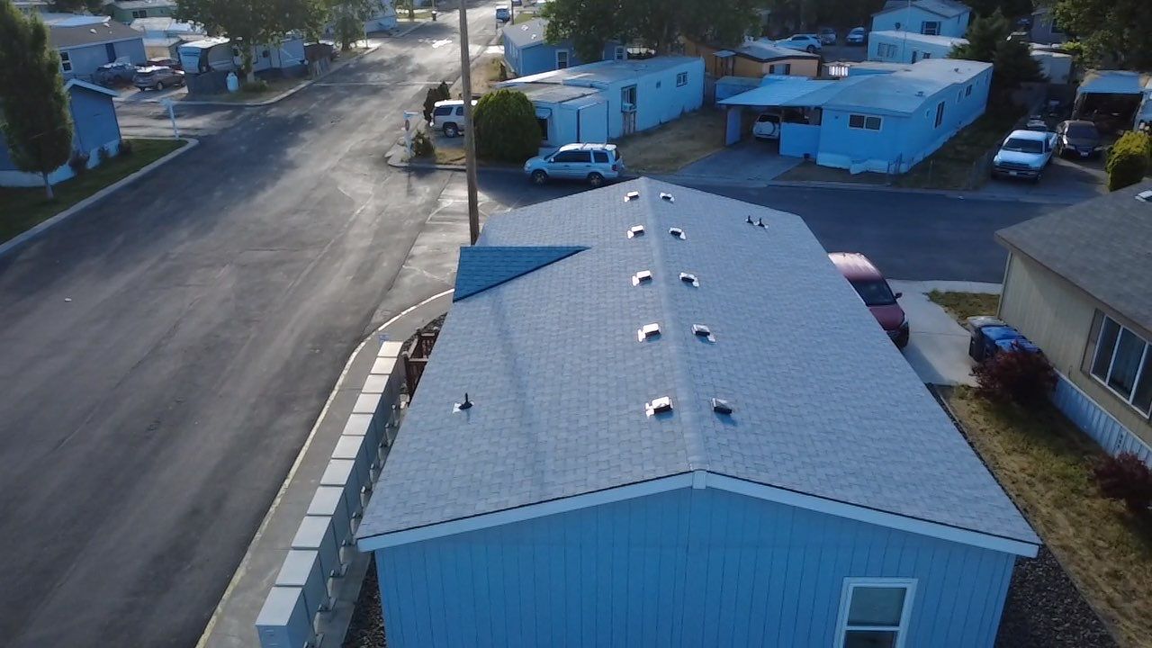 Architectural Asphalt Shingle Roof Replacement in Cosmic Lane  Richland, WA 99352  The Denali System - Certainteed Landmark - Silver Birch  by Alpine Roofing