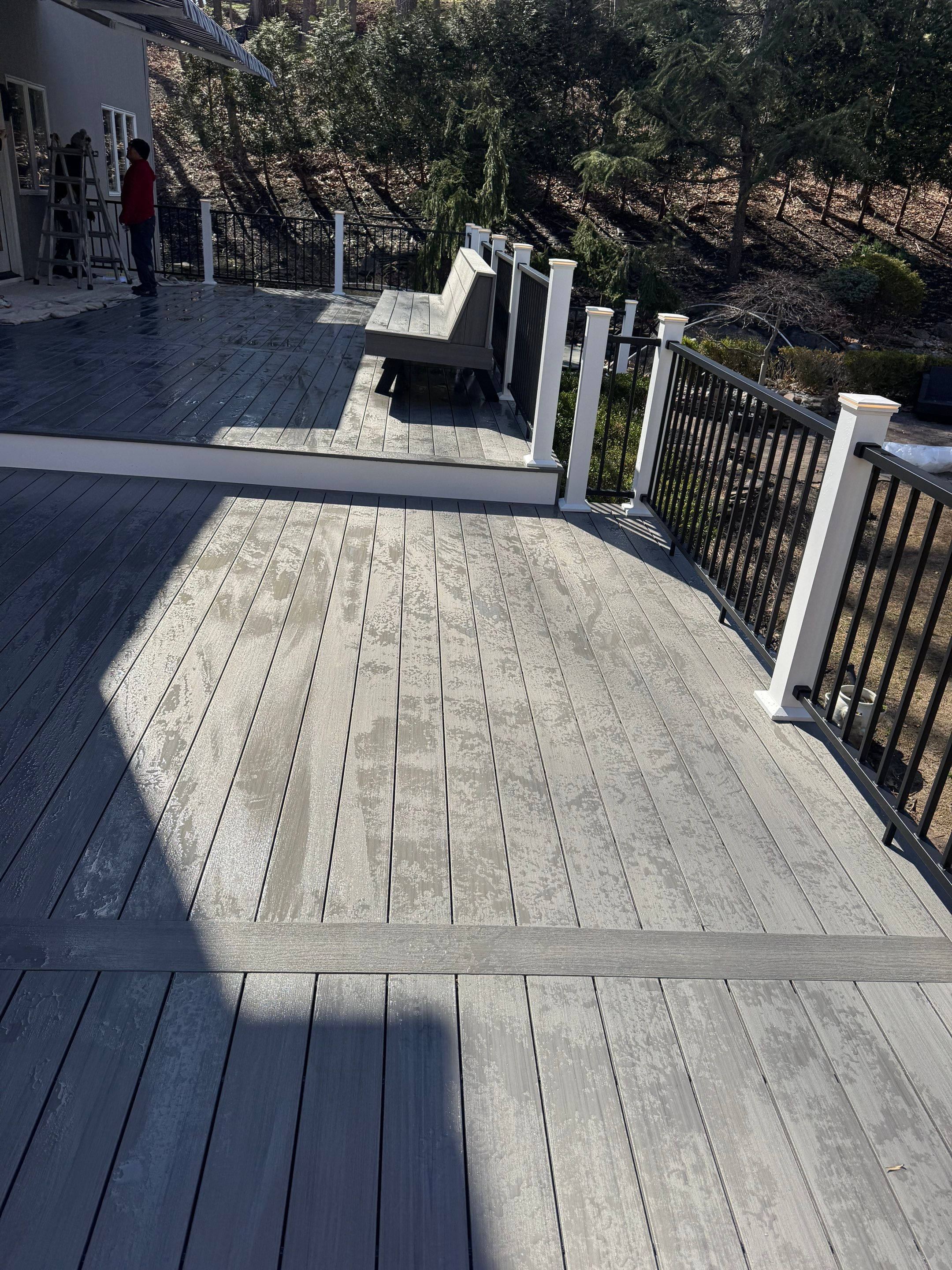New Deck in Morganville, New Jersey by deck guardian