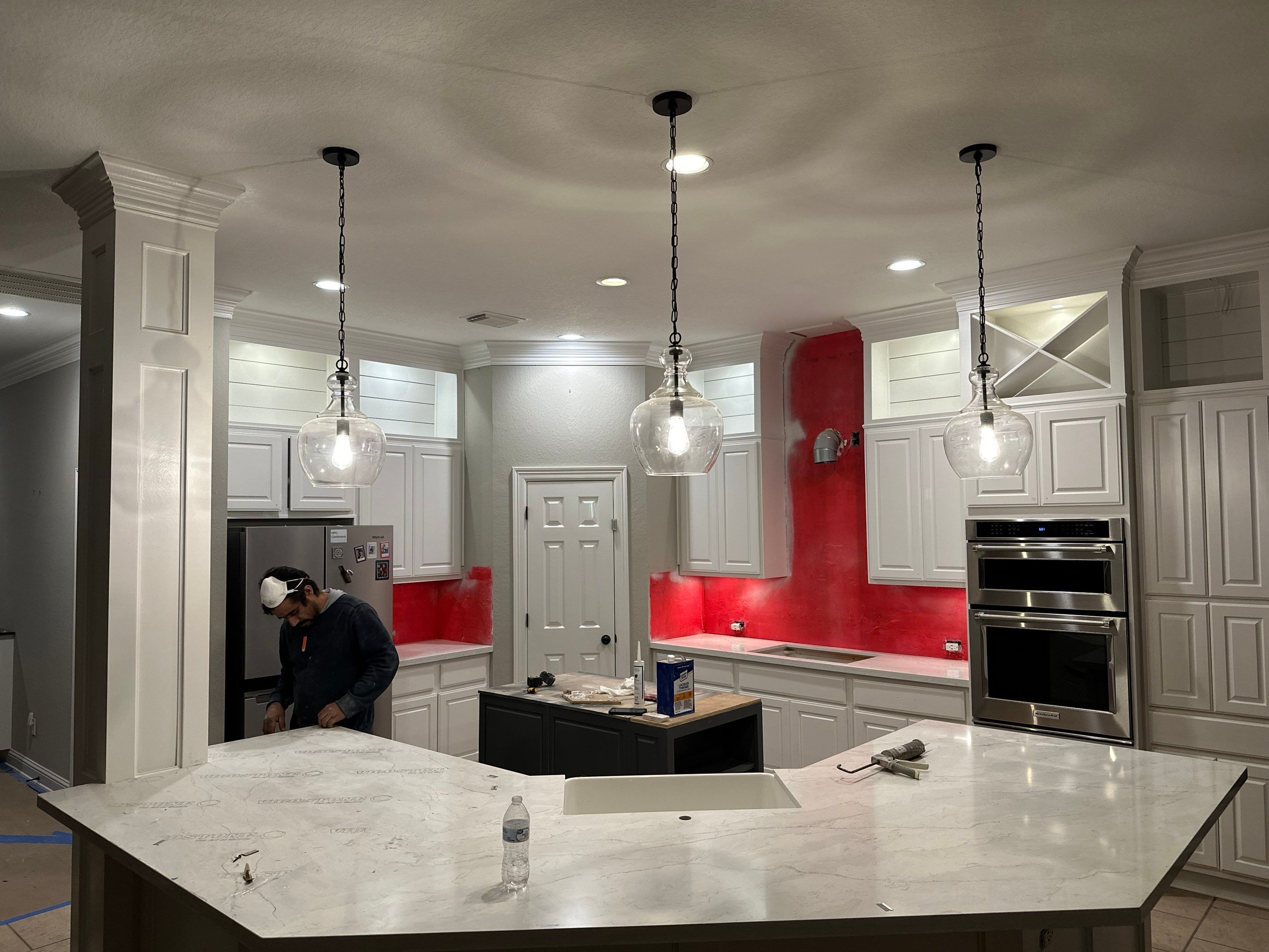 Stunning Kitchen Remodel   by L&T General Contractors and Restoration INC