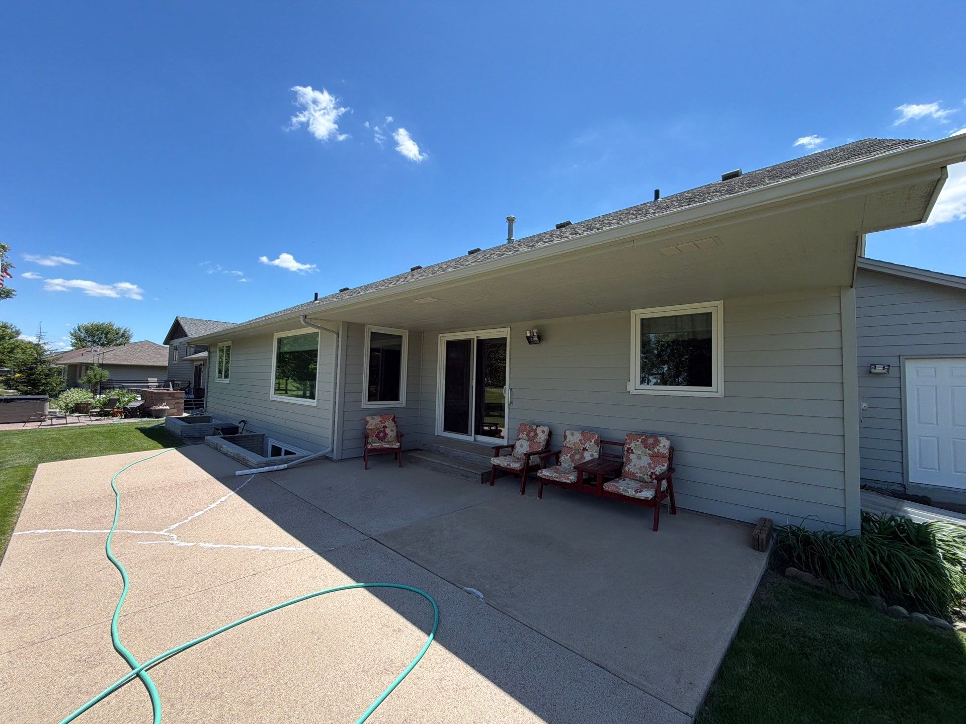 Full Exterior Painting and Siding Refresh in Hartford by Select Painting, Coatings & Garage Cabinets