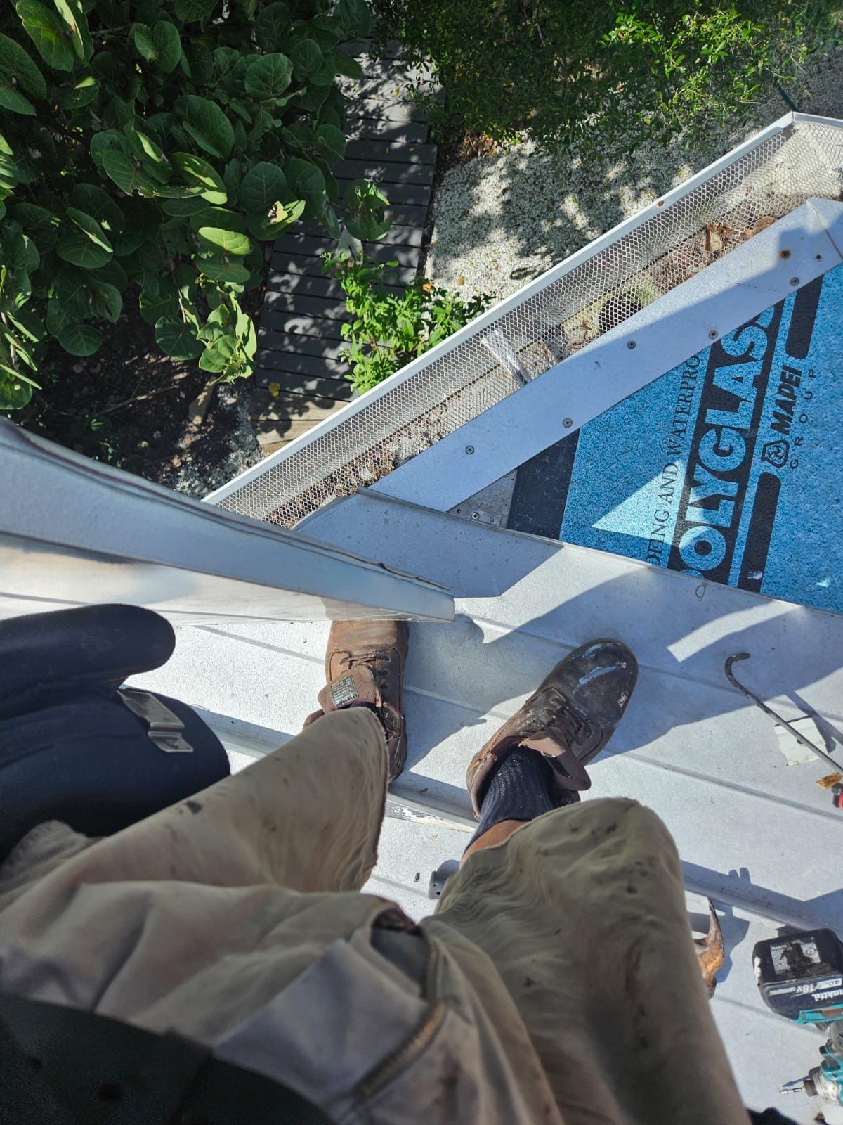 Residential Roofing Repair using Gulf Coast Metals Gulf Seam Panels by Four Peaks Roofing