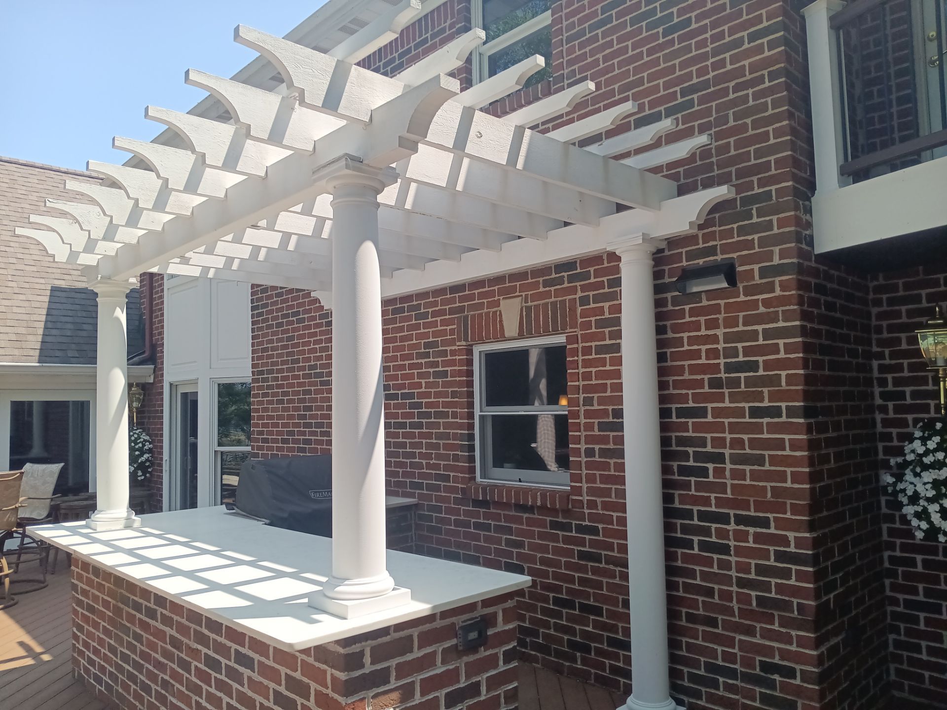 Pergola and Pillar painting by Gordon Painting