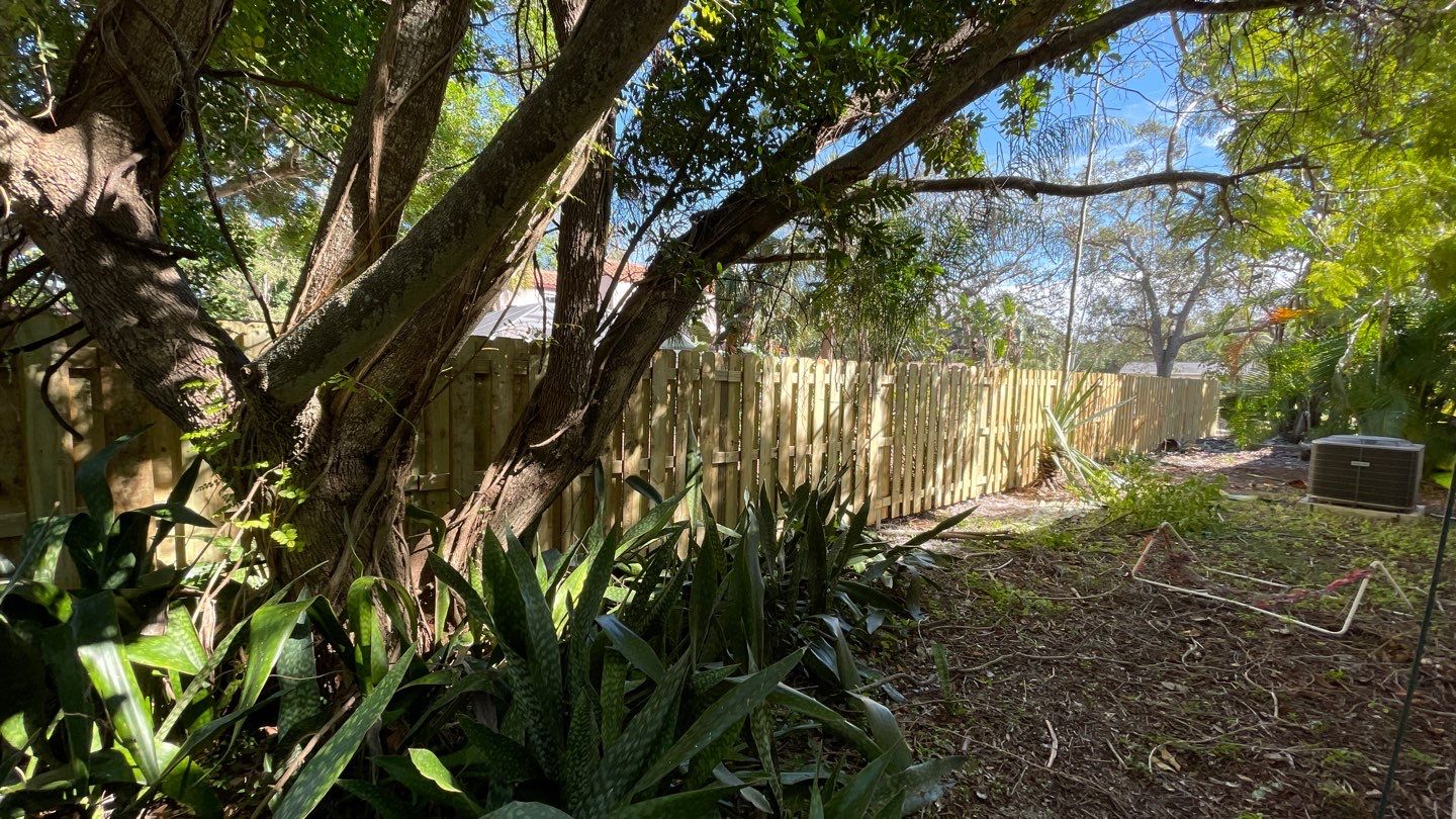 Wood Fence Installation using Shadowbox Wood Fence by Asap fence and gates, LLC