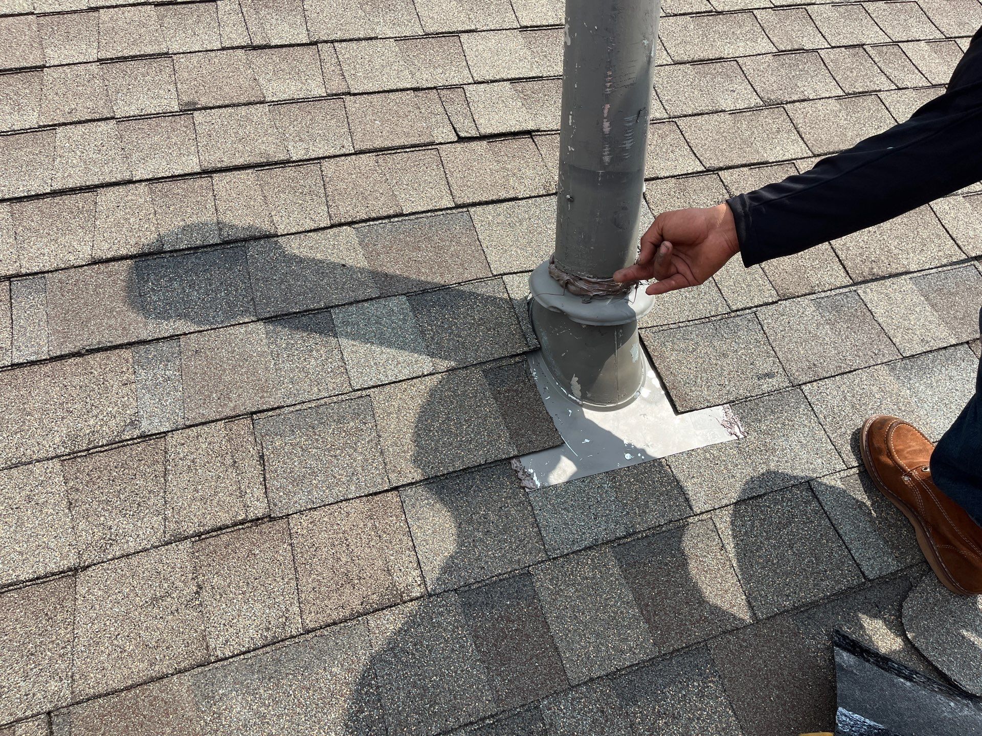 Hail Damage using Owen's Corning Duration (Lifetime) Shingles by Roof Repair Company
