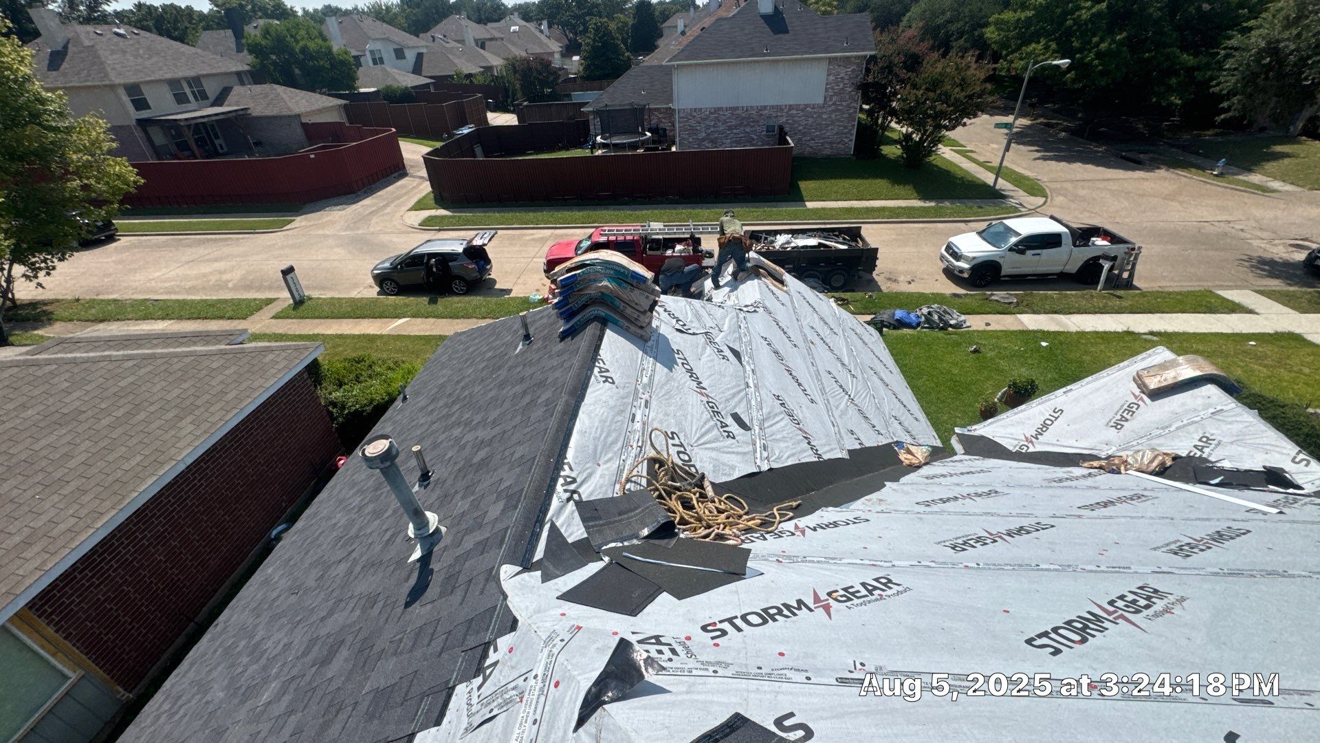 Project in McKinney by Rhino Roofing and General Contracting, LLC
