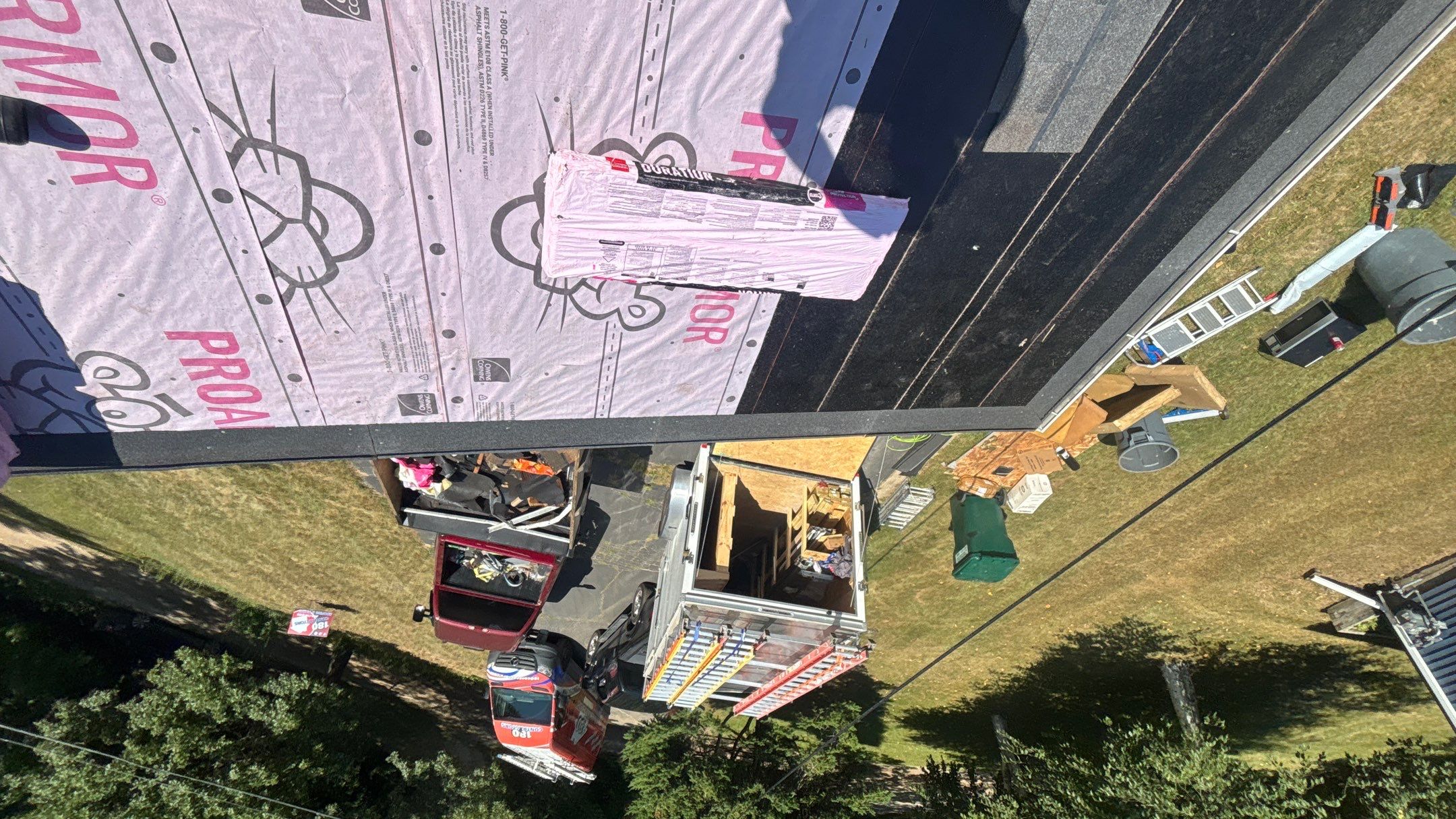 Roof Replacement using Owens Corning Williamsburg Grey by 180 Contractors