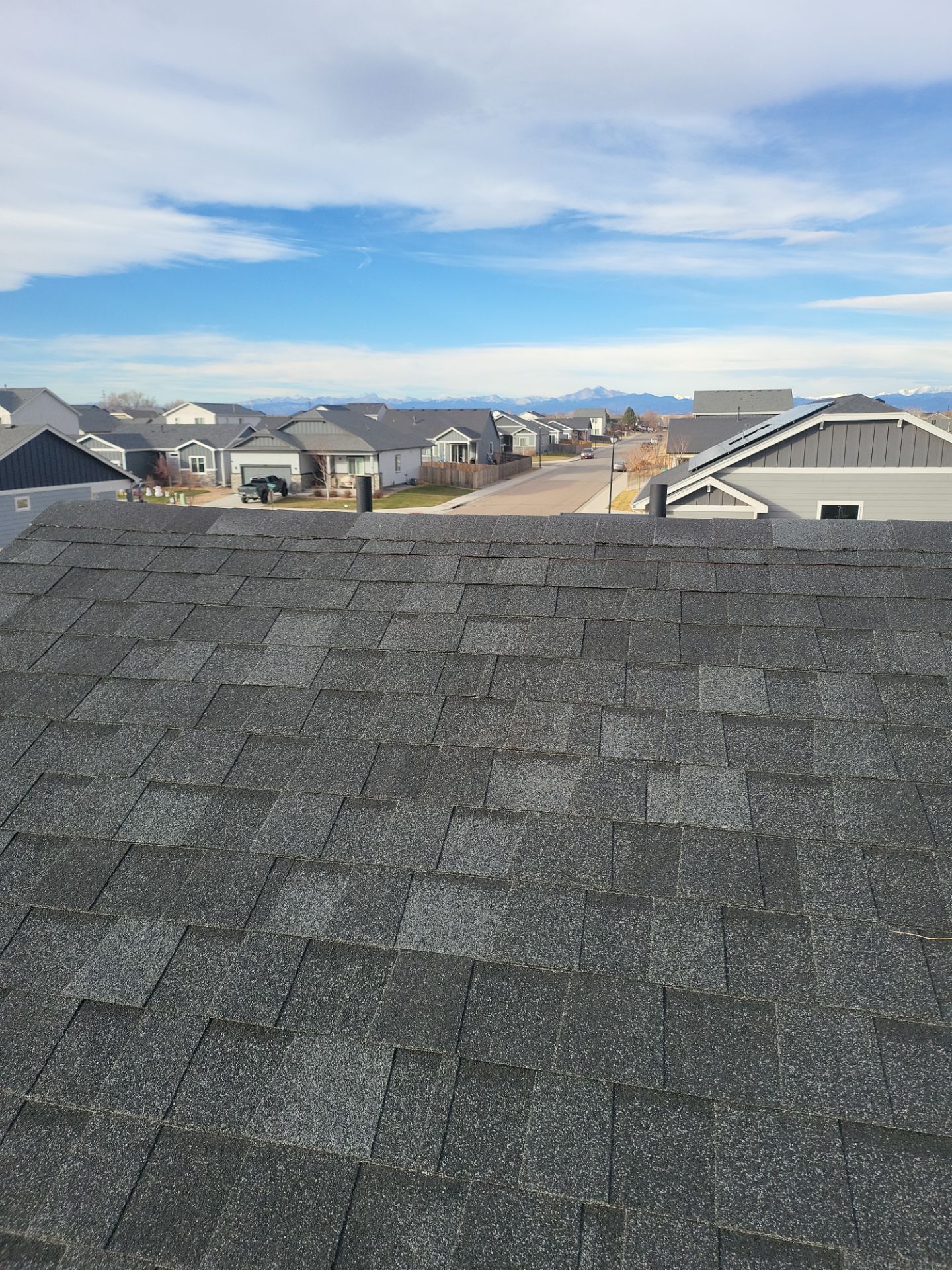 Tamko IR Class 4 install Project in Milliken, CO by Blue Peaks Roofing LLC 