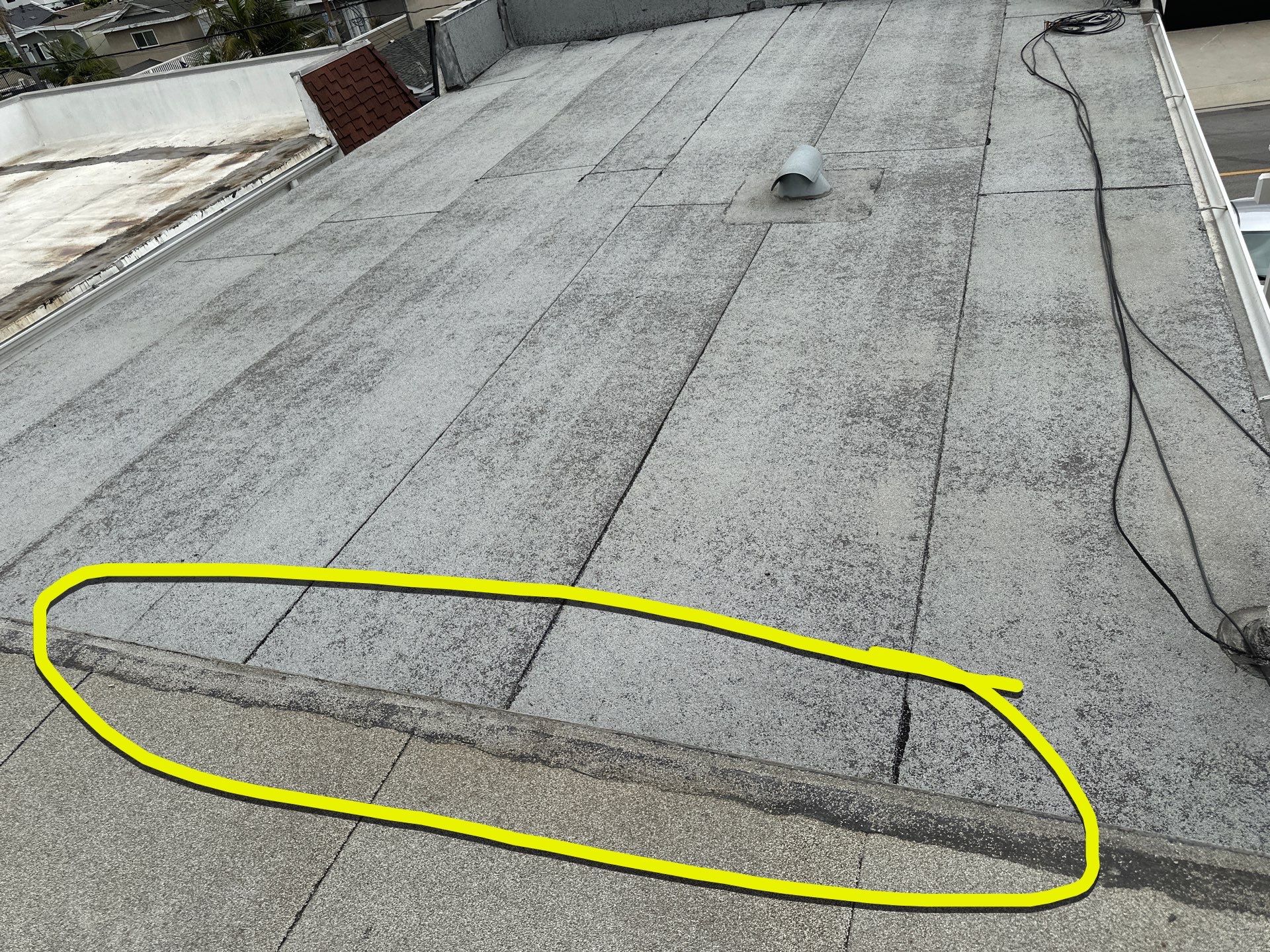 Residential Torch-Down Project in Redondo Beach by Hull Brothers Roofing