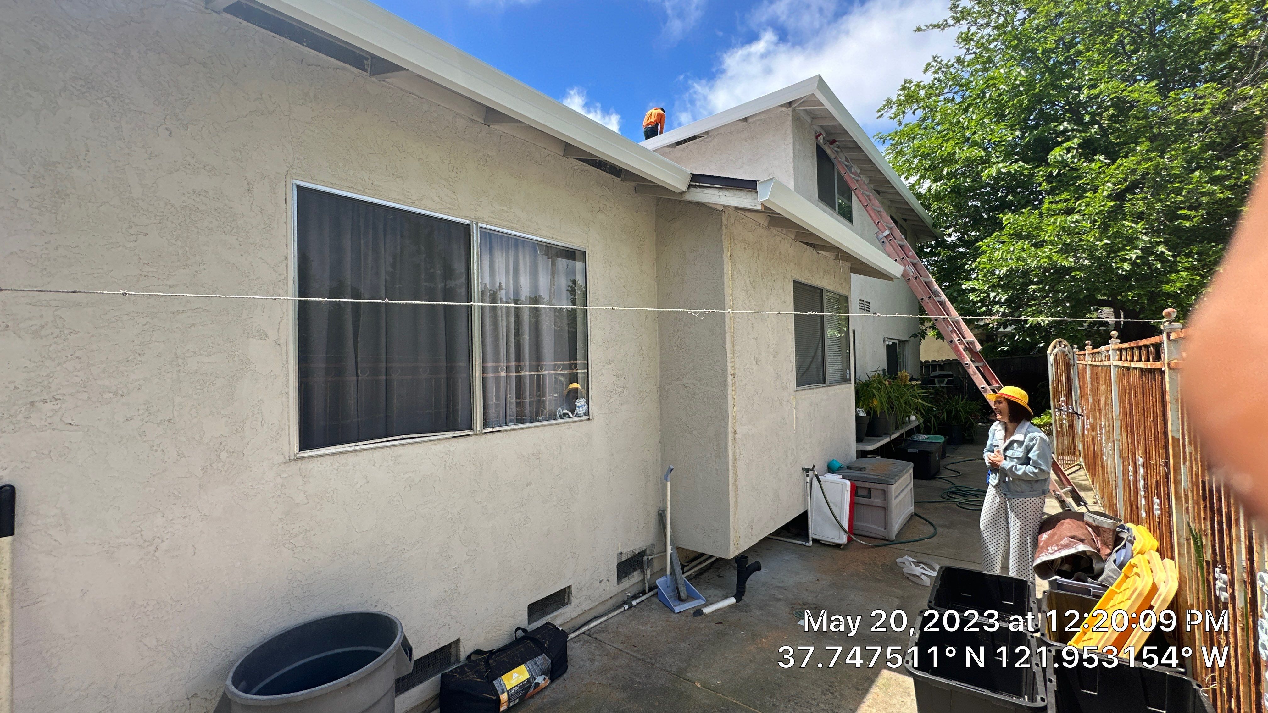 Exterior painting at San Ramon  by Herrera’s Bay Area Painting inc.