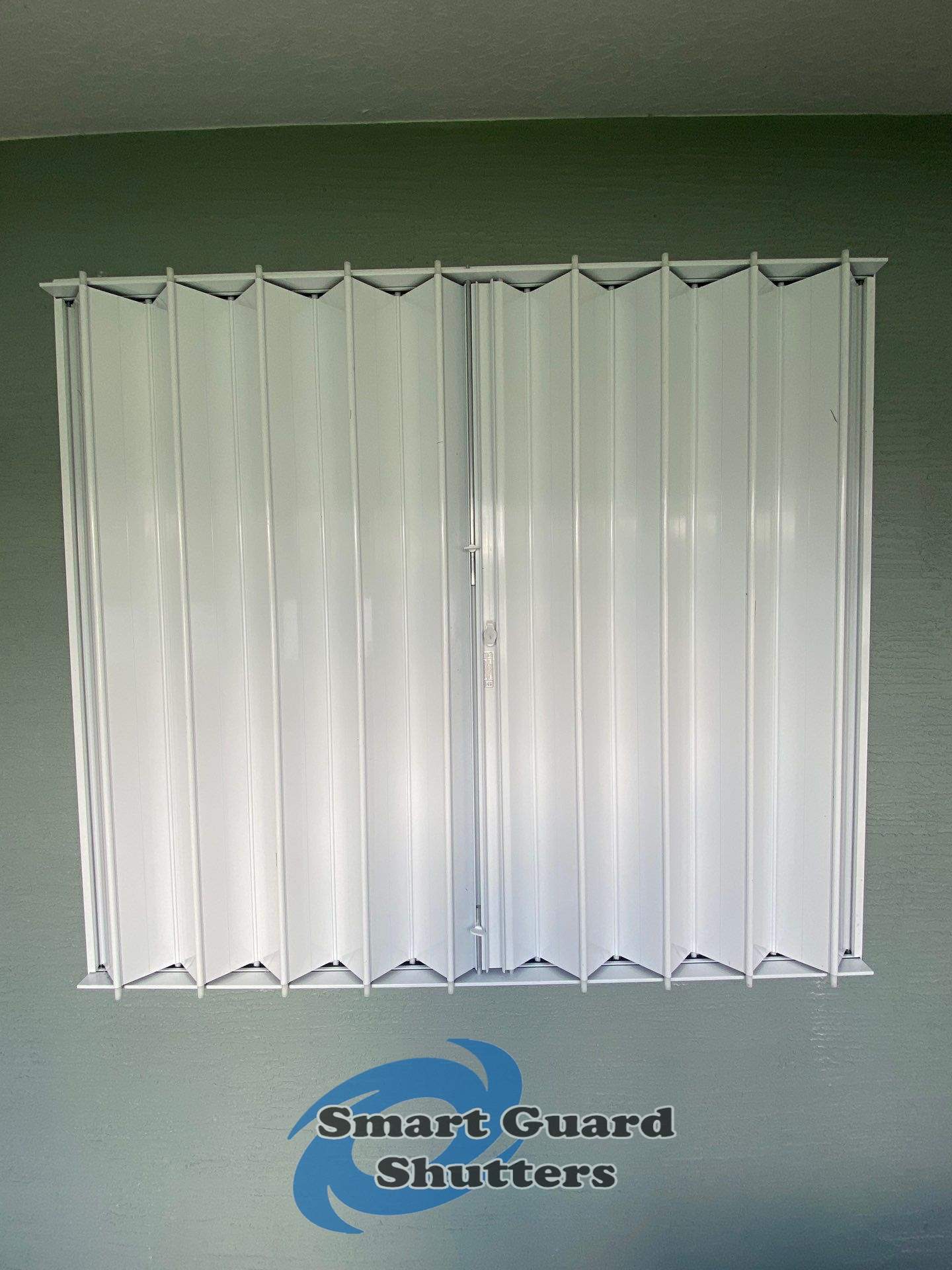 Hurricane Protection in White by Smart Guard Shutters